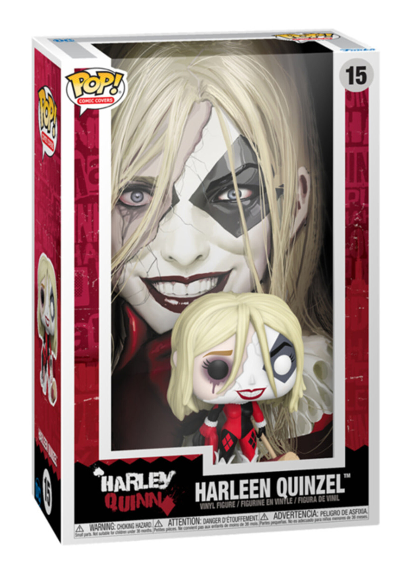 Dc Funko Pop Comic Cover N° 15 harleen Quinzel