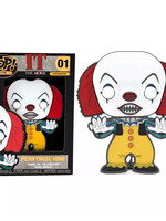 Horror Funko Pop Large Enamel   Pin N° 01 Pennywise 1990
