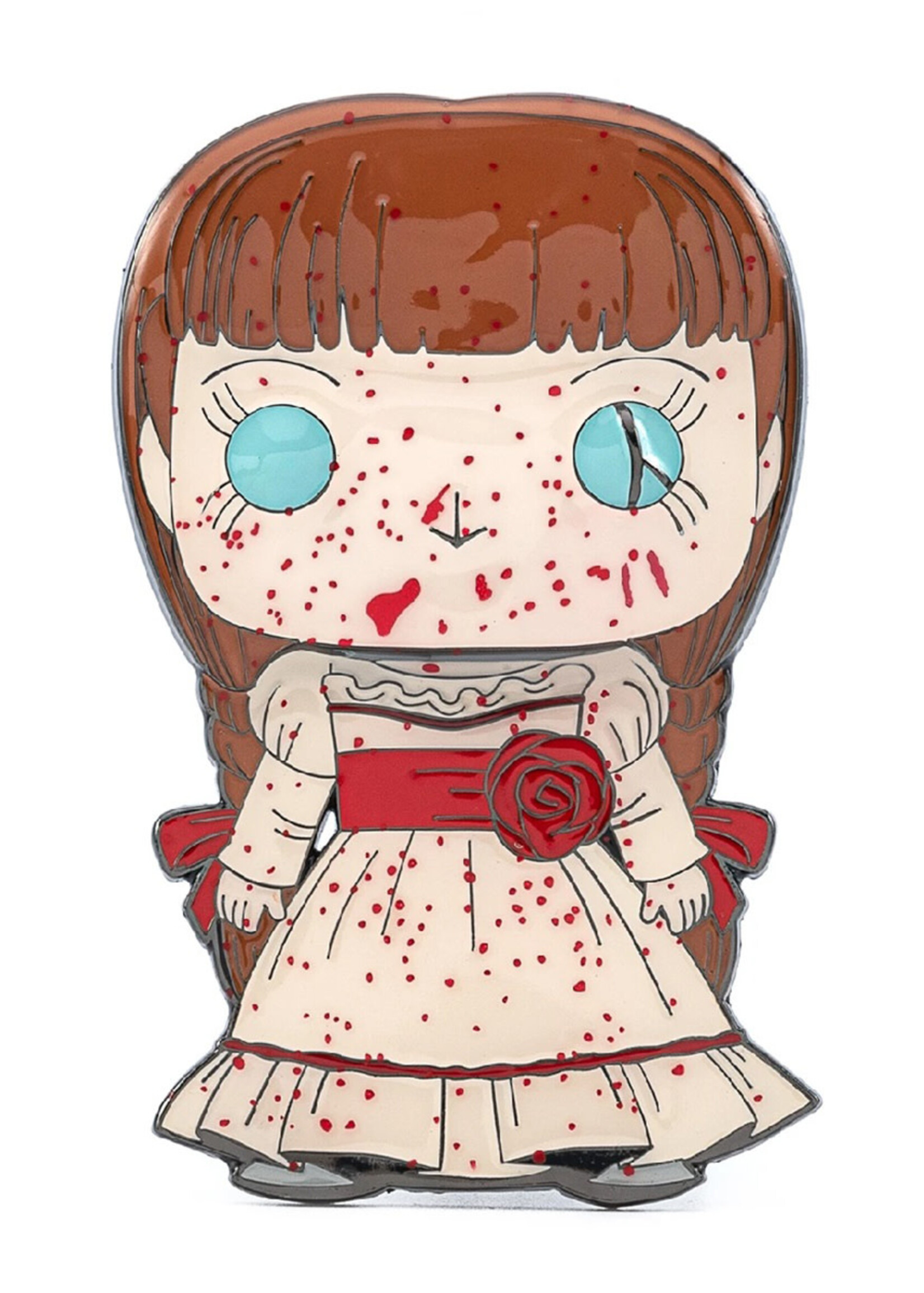 Horror Funko Pop Large Enamel   Pin N° 03 Annabelle