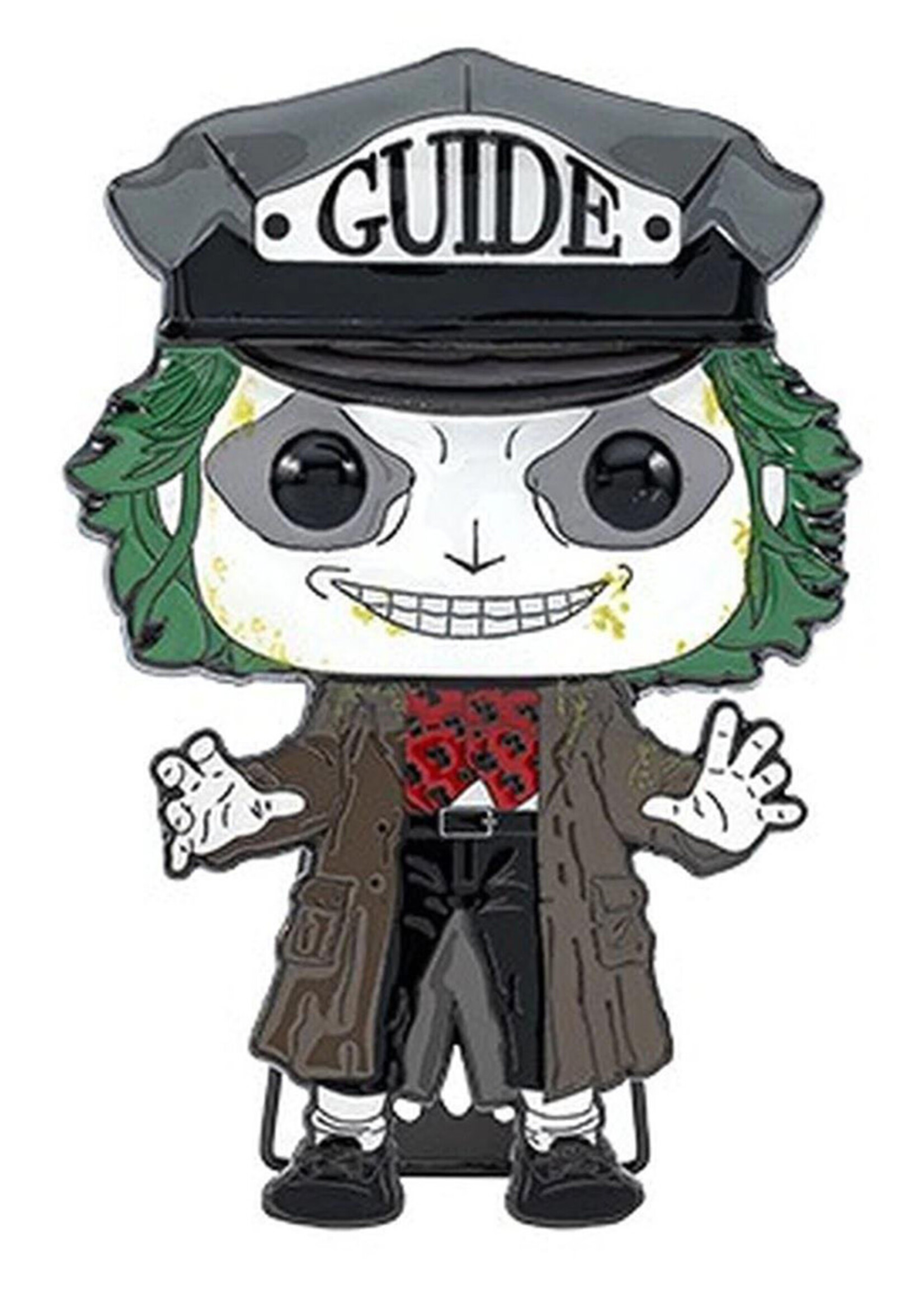 Horror Funko Pop Large Enamel   Pin N° 04 Beetlejuice