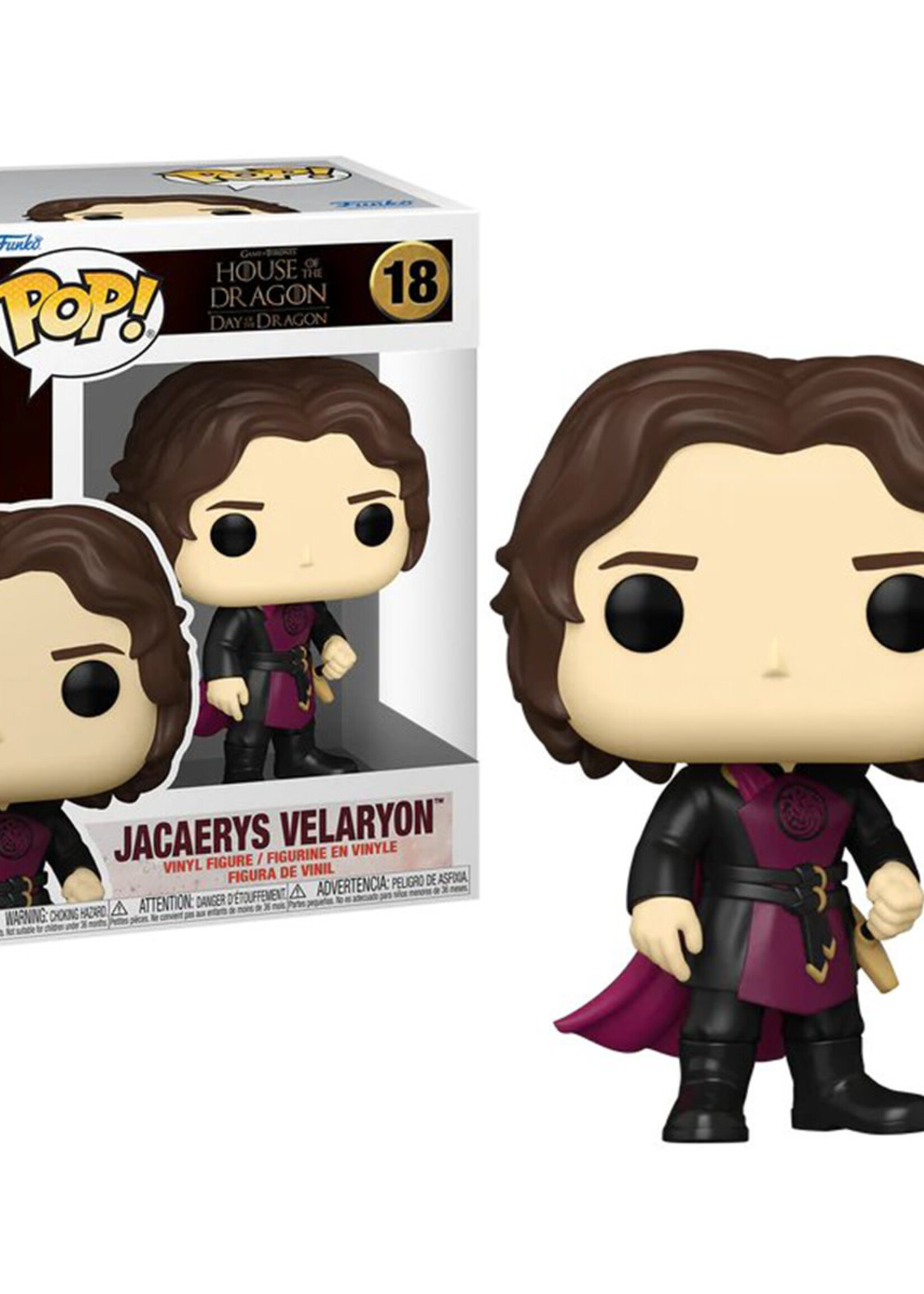 House Of The Dragon Funko Pop   N° 18 Jacaerys Velaryon