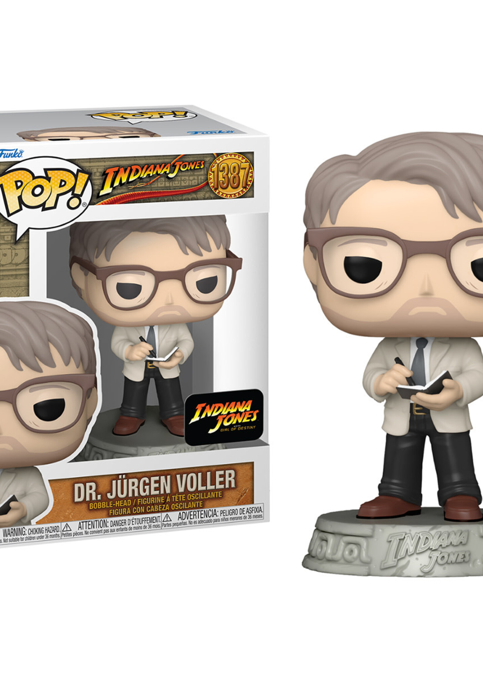 Indiana Jones 5 Funko Pop Movies N° 1387 Dr. Jurgen