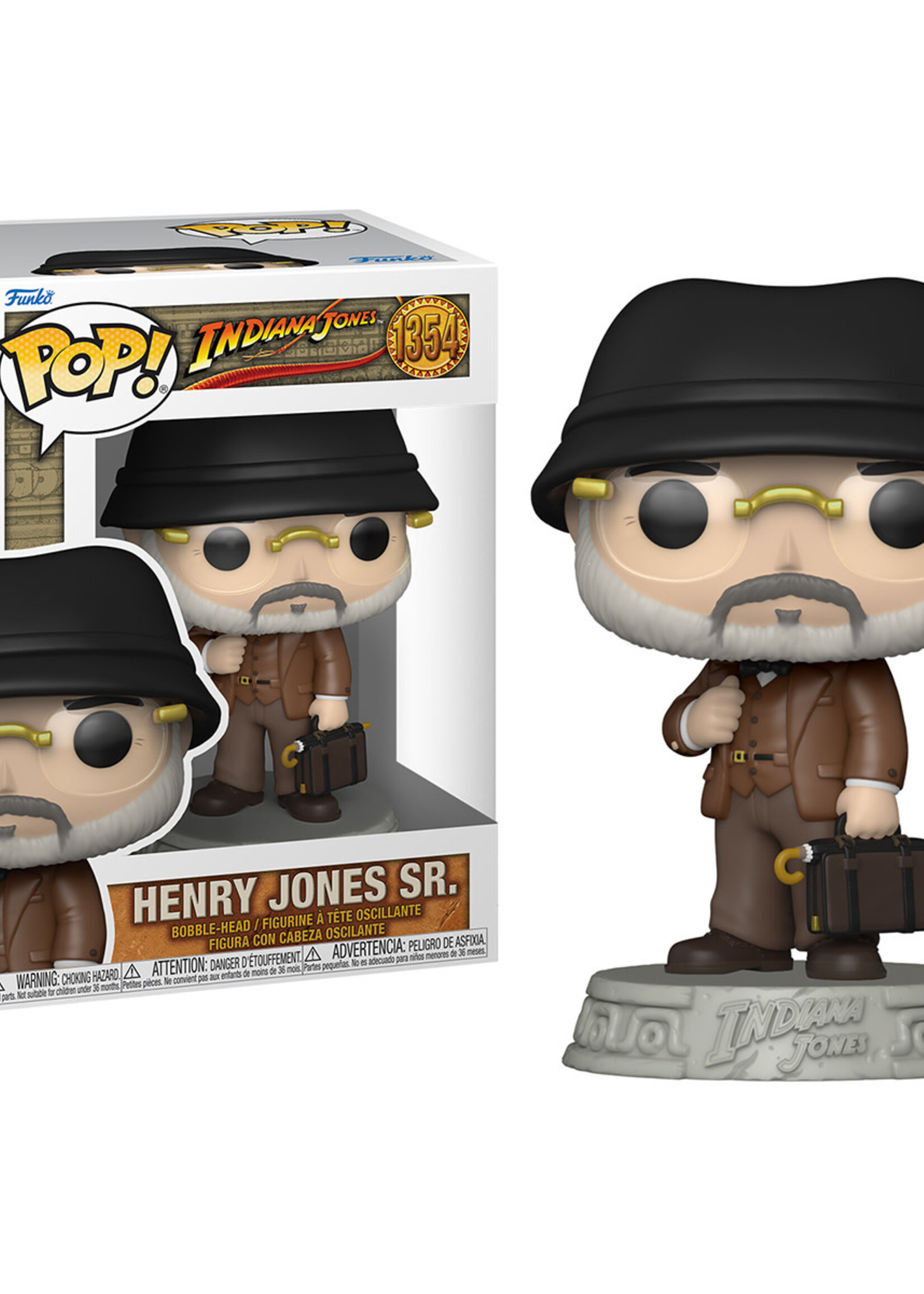 Indiana Jones Funko Pop N° 1354 Henry Jones Senior