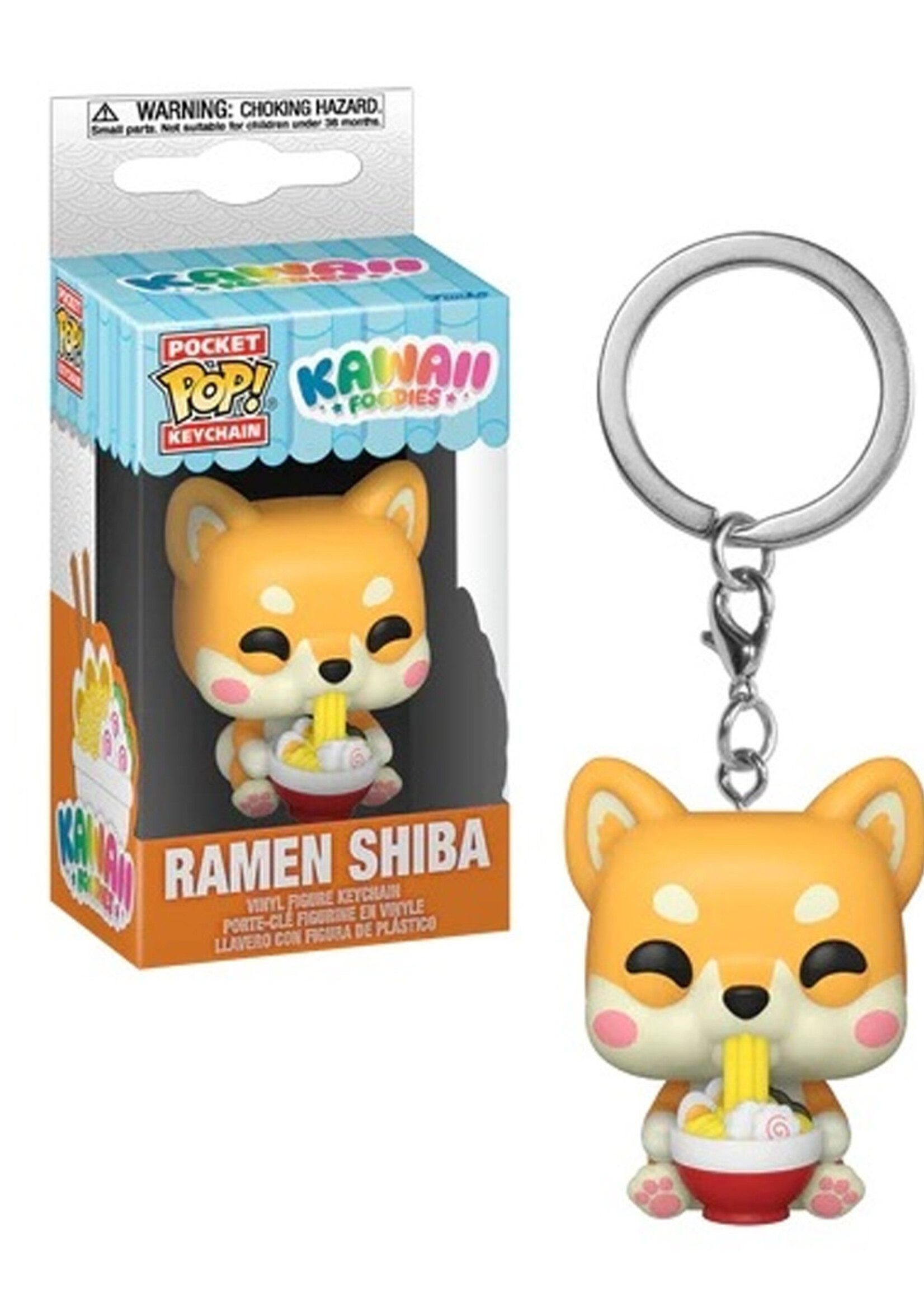 Kawaii Foodies Pocket Pop Keychains Ramen Shiba
