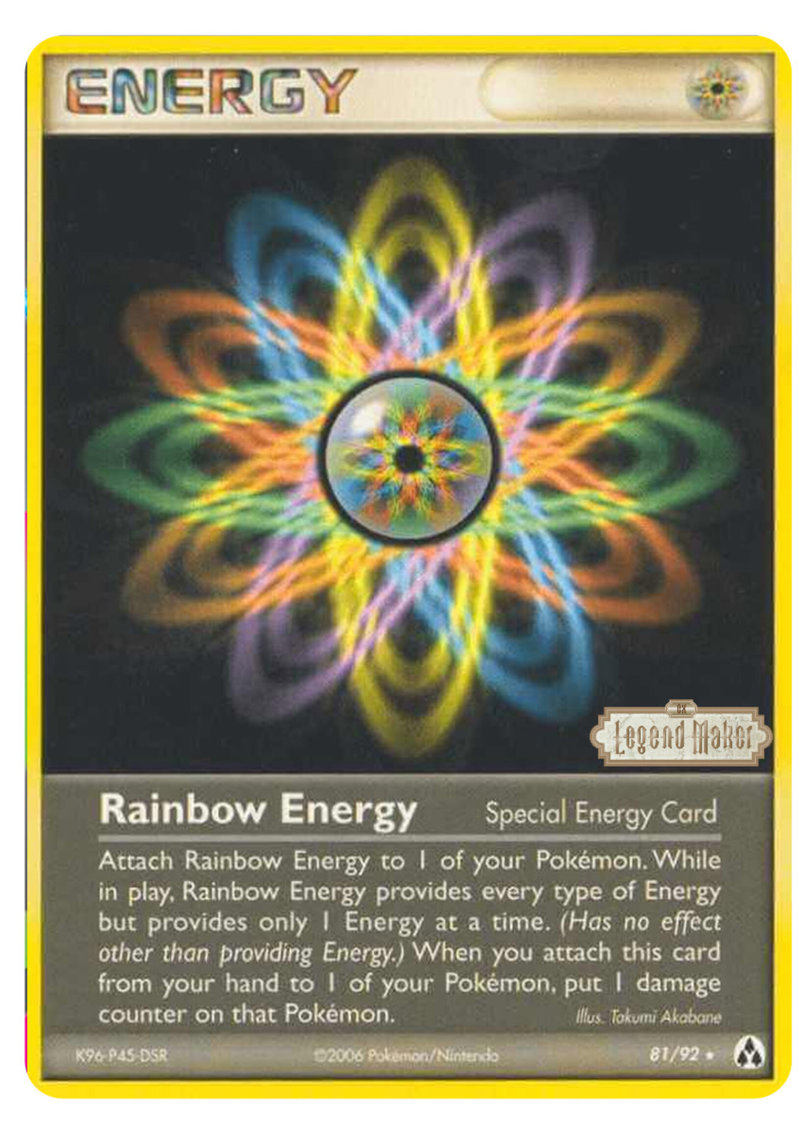 Rainbow Energy 81 (LM) Stamped: good