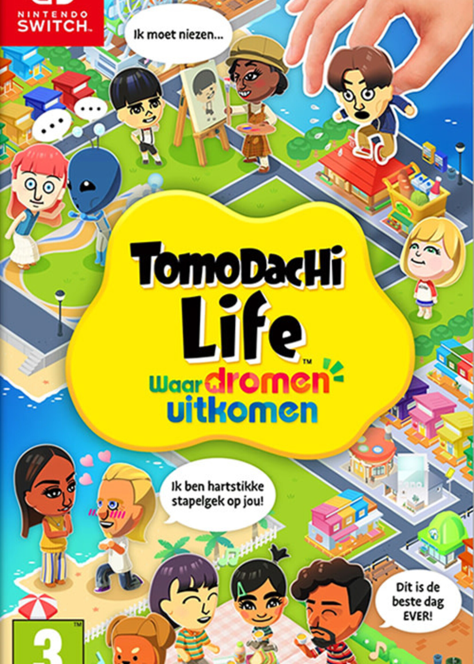 Tomodachi Life Waar Dromen Uitkomen Switch