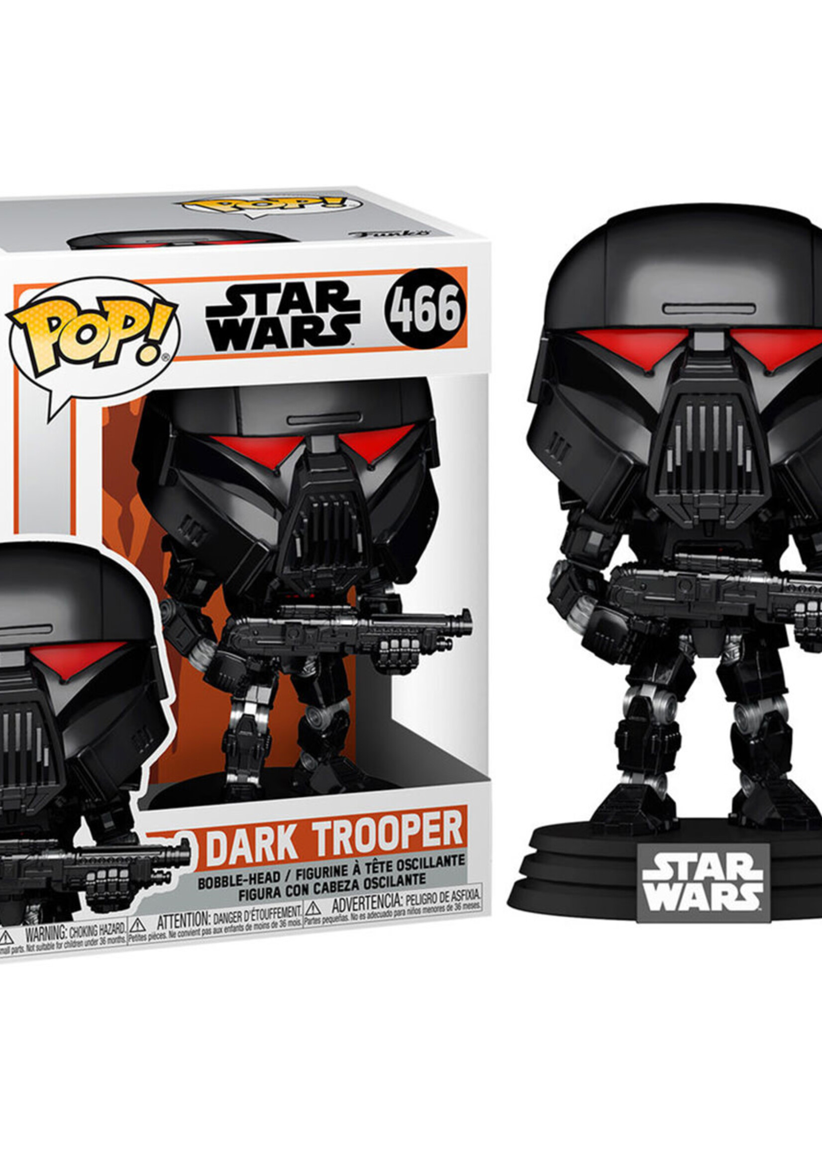 The Mandalorian Funko Pop N° 466 Dark Trooper Battle