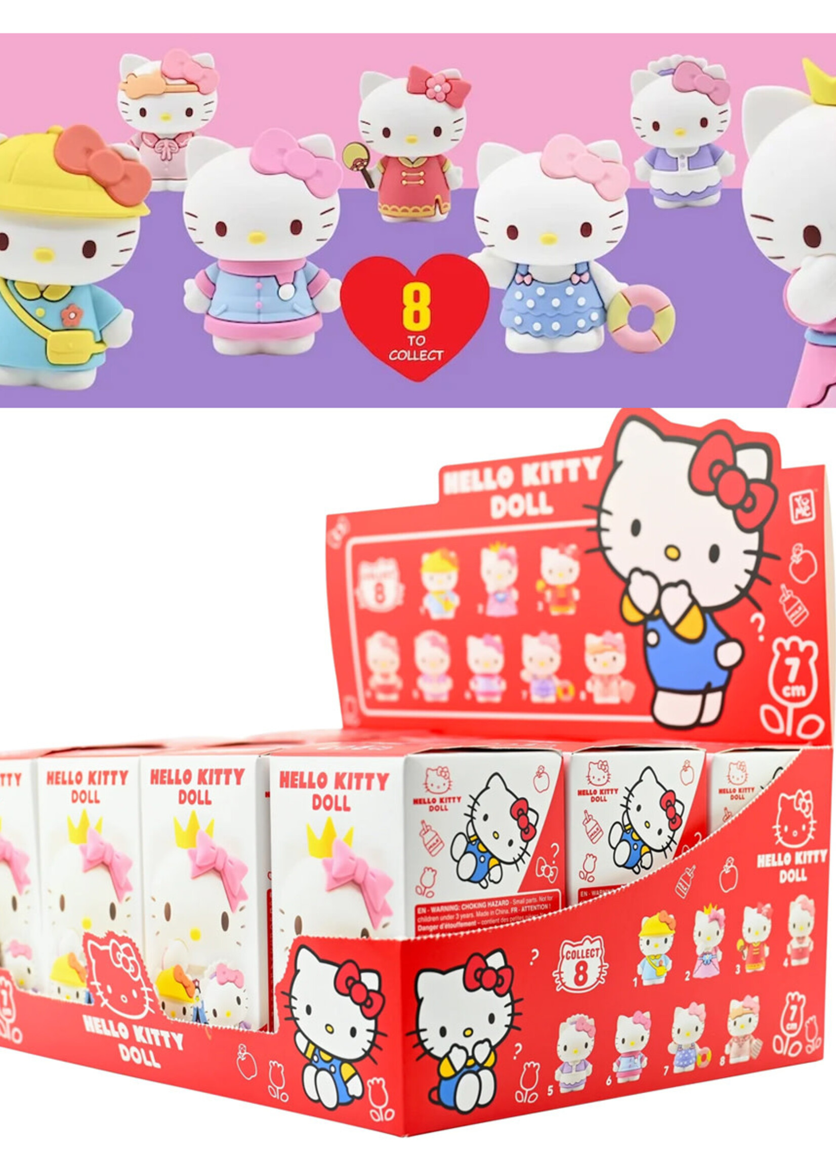 Hello Kitty Dress Up Series 7cm