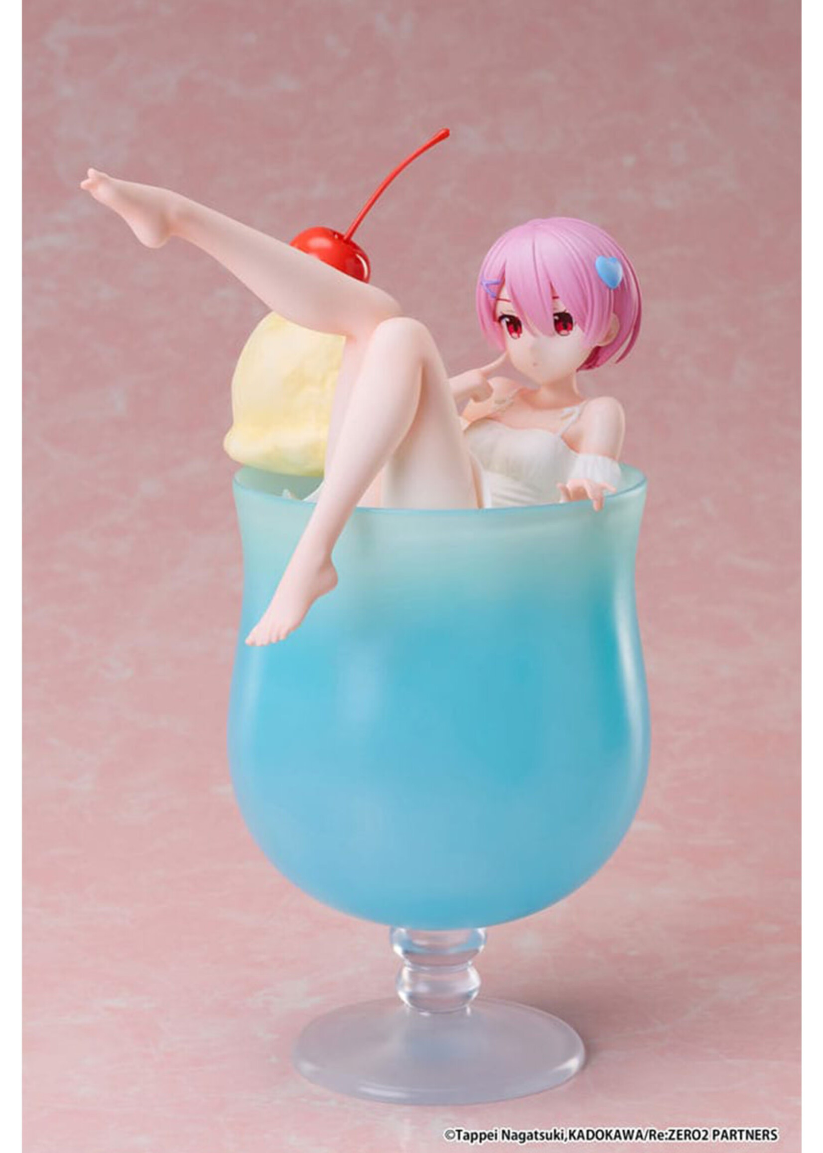 Re:Zero Starting Life In  Statue Ram Cream Soda Ver 2