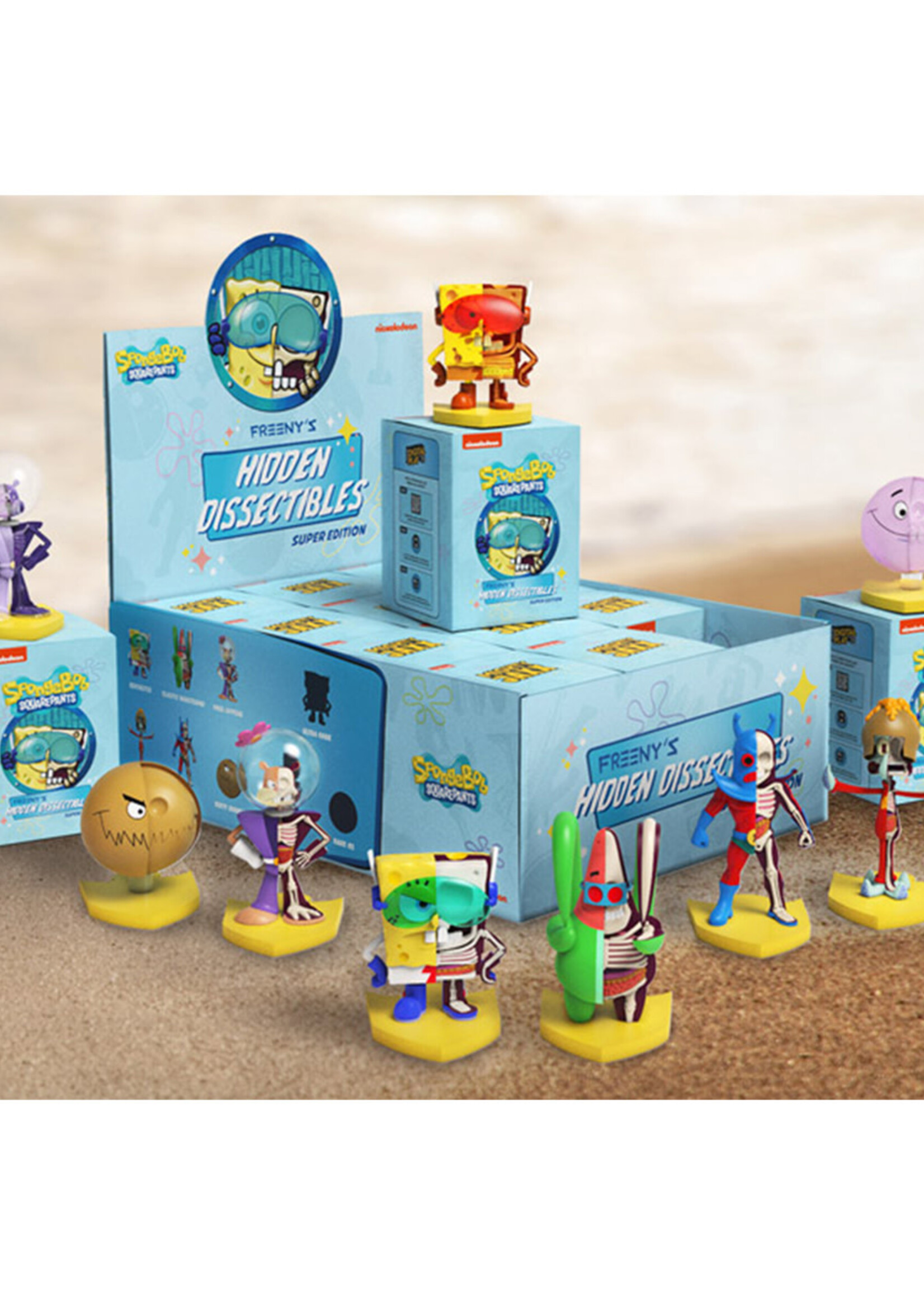 SpongeBob SquarePants Freeny's  Hidden Dissectible Series 4