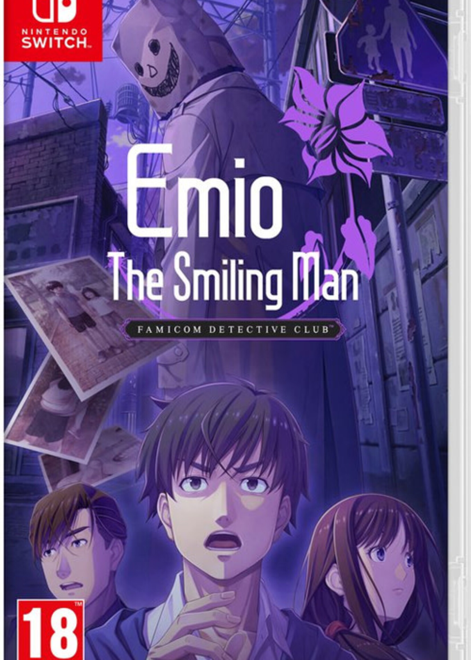 Emio The Smiling Man Famicom Detective Club Switch