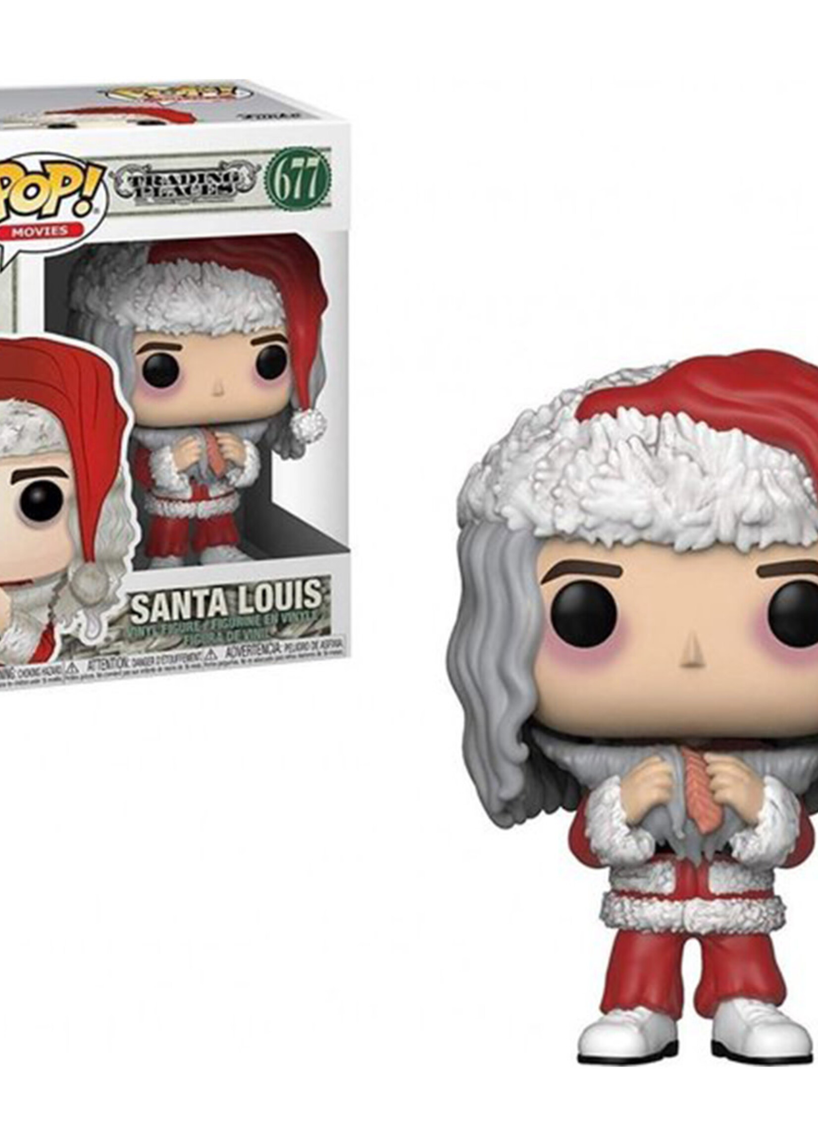 Trading Places Funko Pop N° 677 Santa Louis