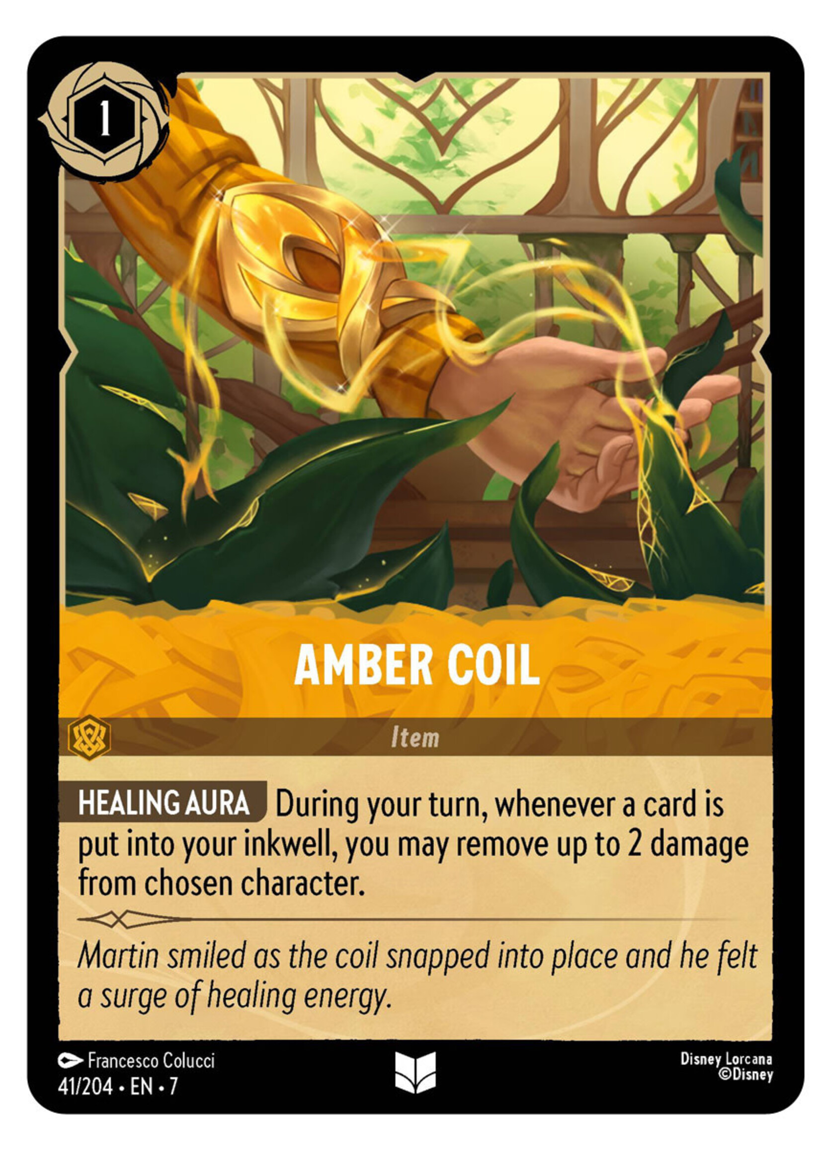 Amber Coil 41 (7ARI) Foil