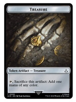 Assassin Token 4 Treasure Token 6 (ACR) Foil