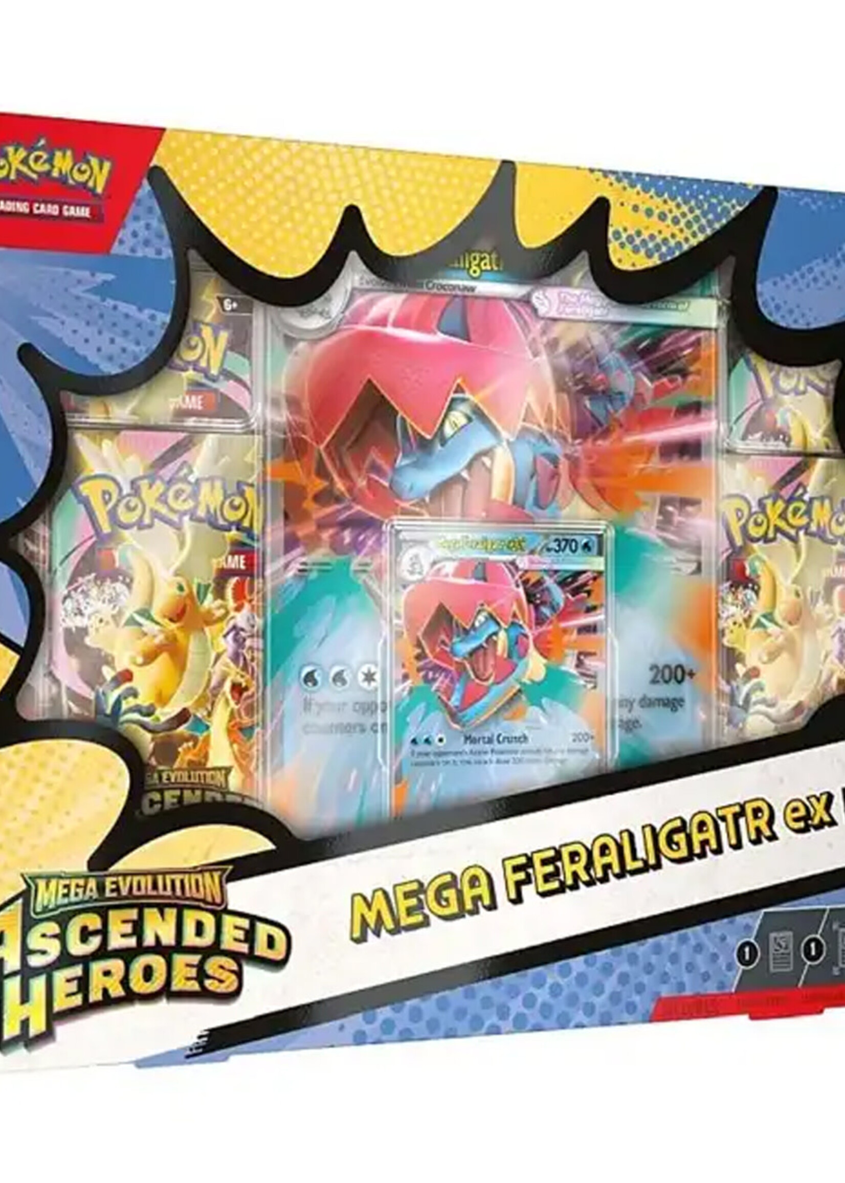 Pokémon Ascended Heroes Ex Box Feraligatr