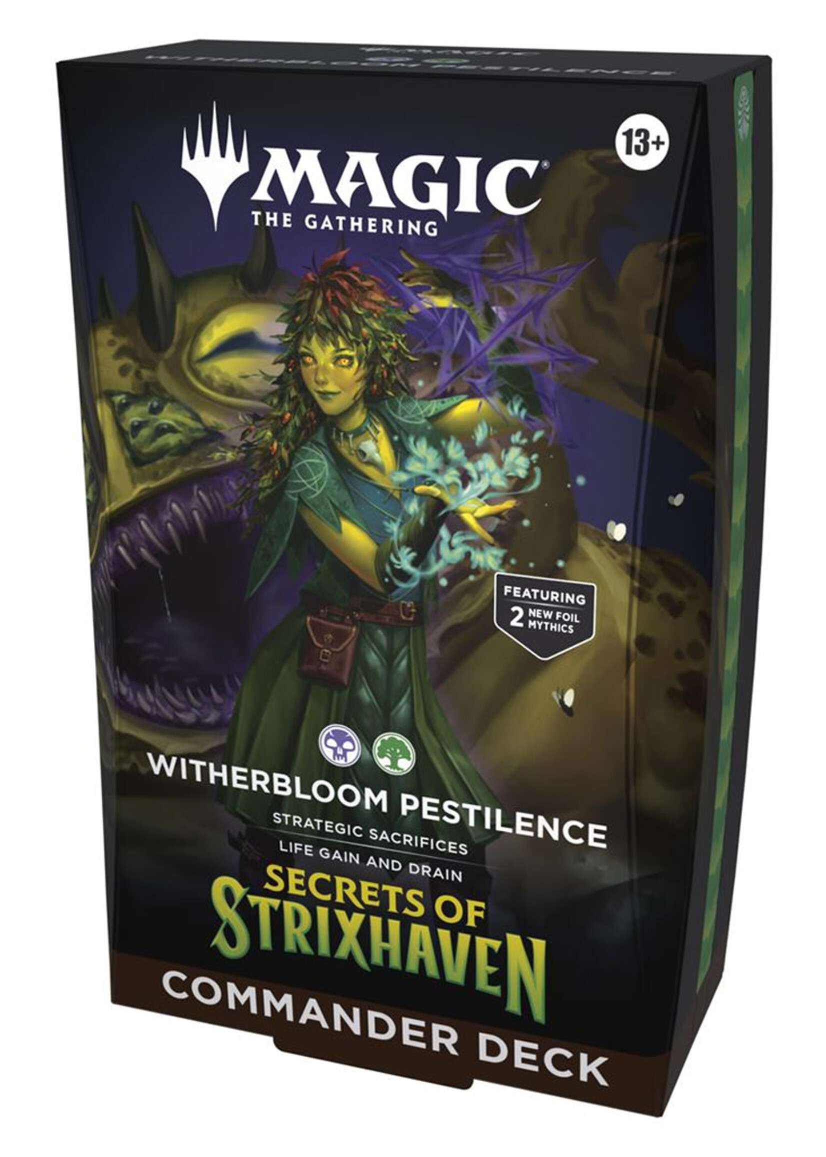 Magic Secrets of Strixhaven Commander Deck Witherbloom Pestilence