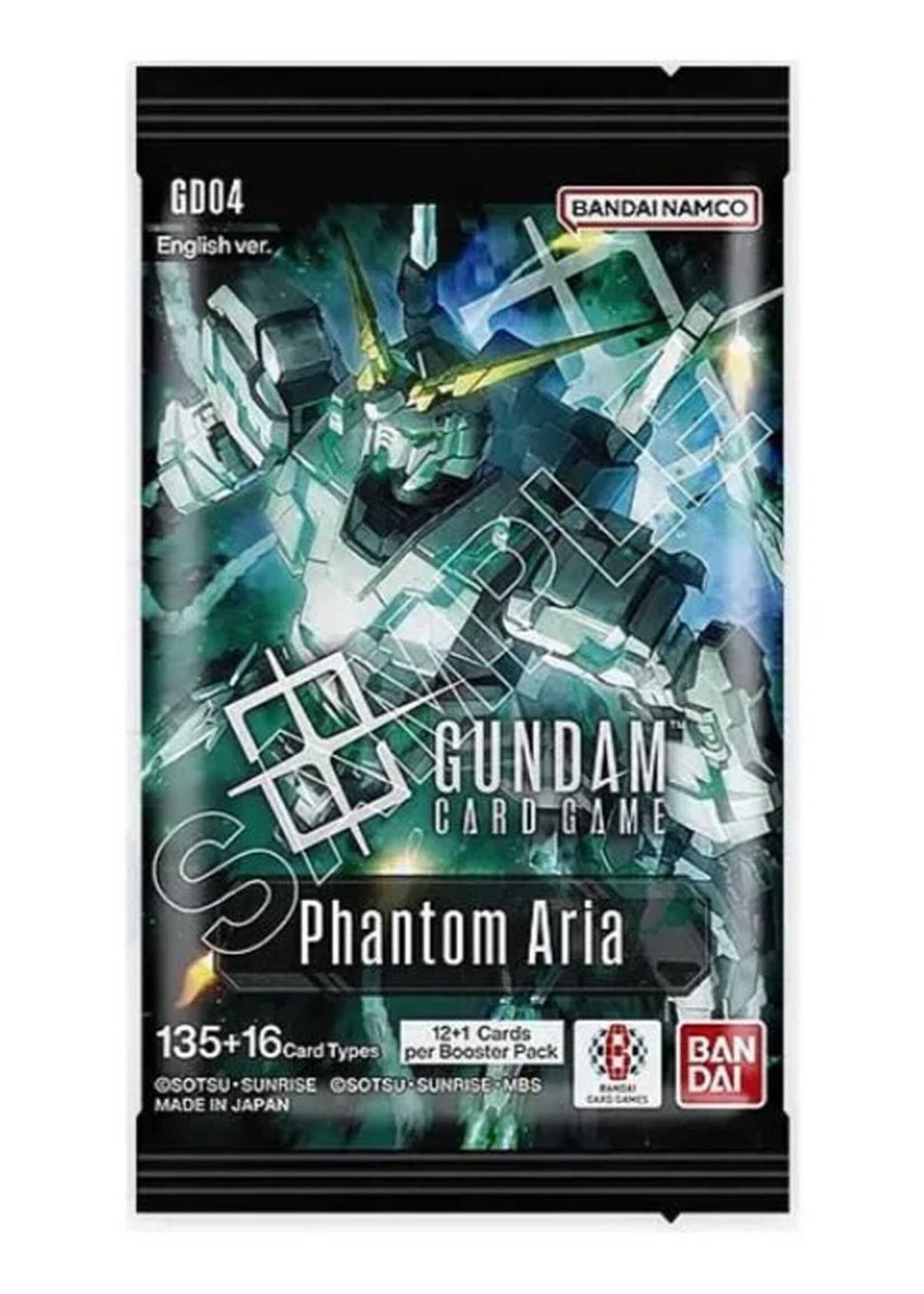 Gundam Card Game Phantom Aria Booster GD04