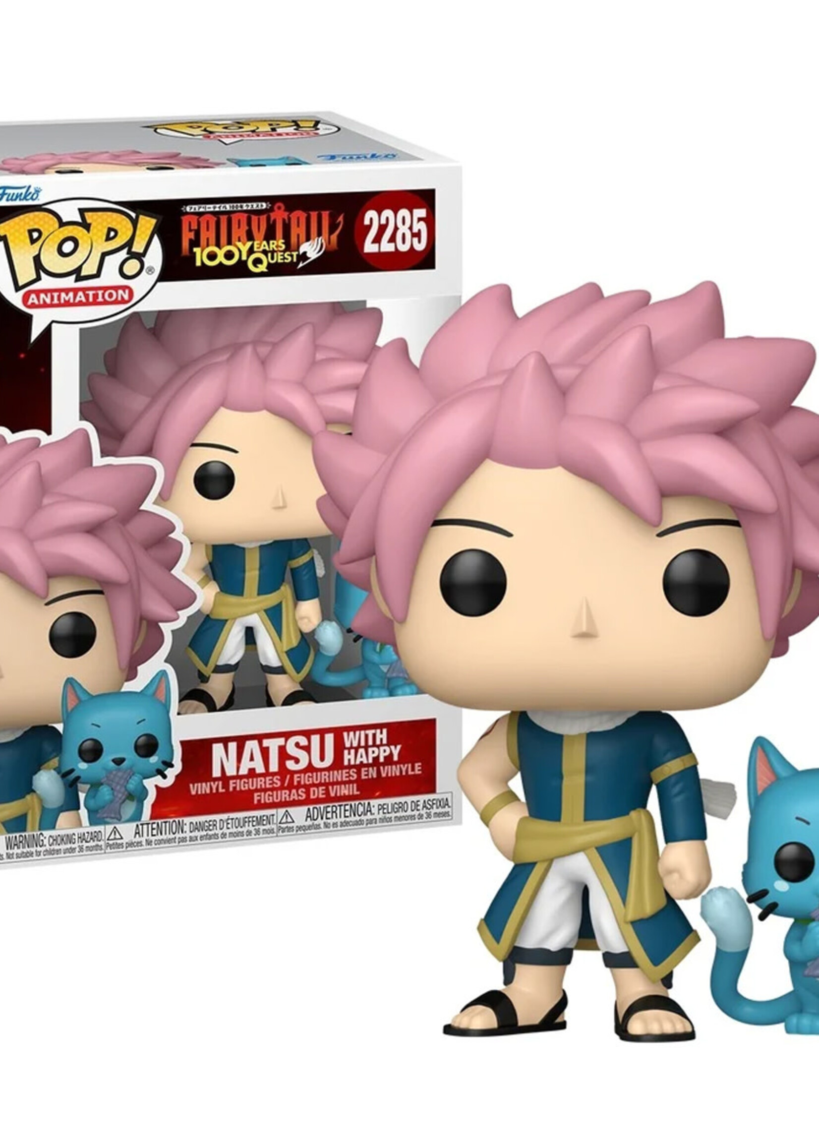 Fairy Tail 100 Year Quest Funko Pop N° 2285 Natsu & Happy