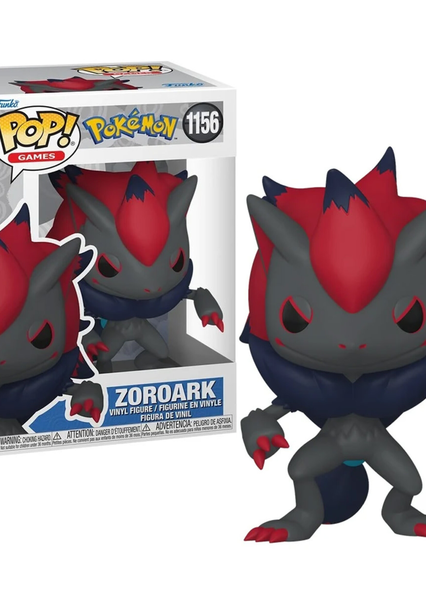 Pokemon Funko Pop Games N° 1156 Zoroark