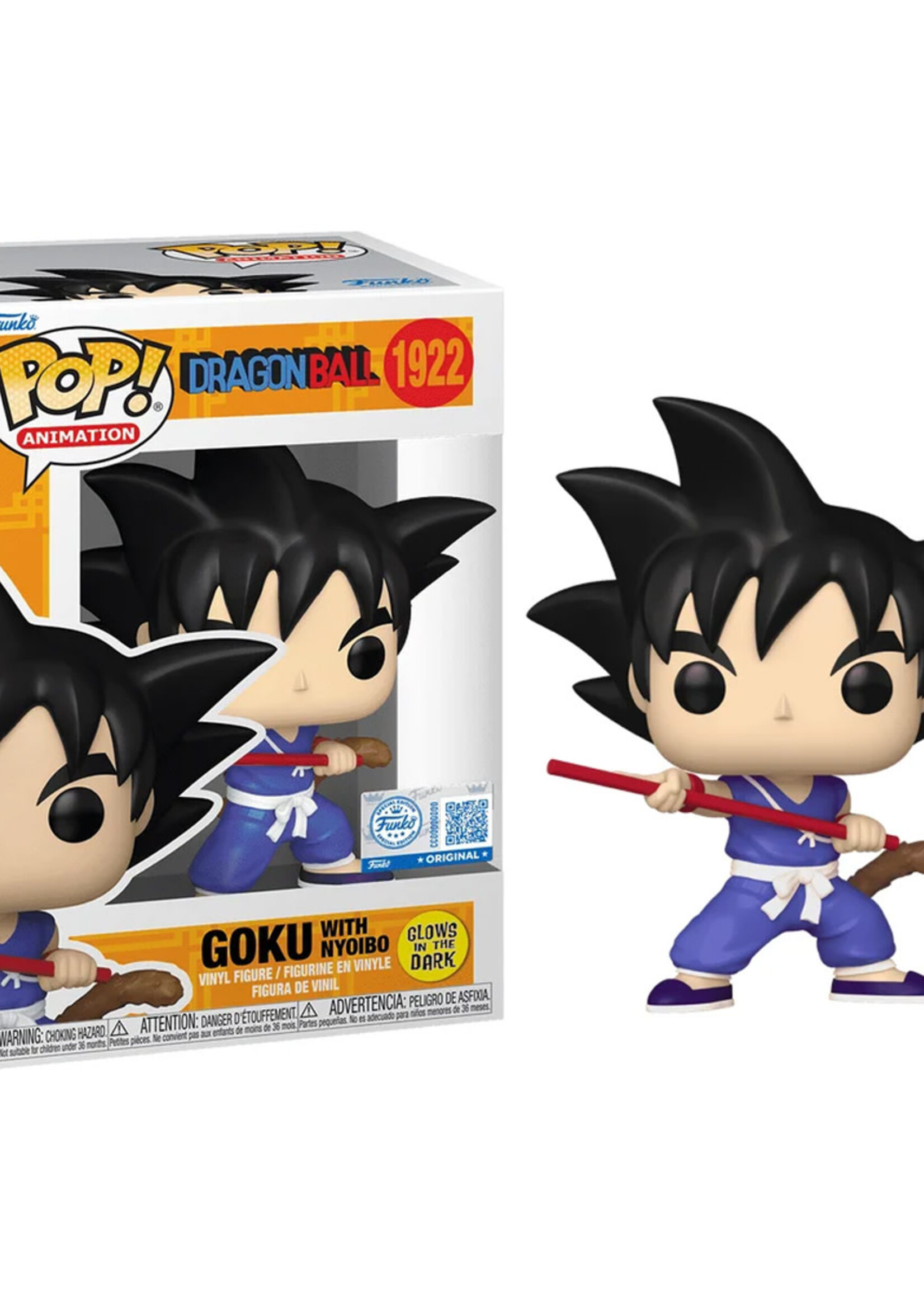 Dragon Ball Funko Pop N° 1922 Goku With Nyoibo