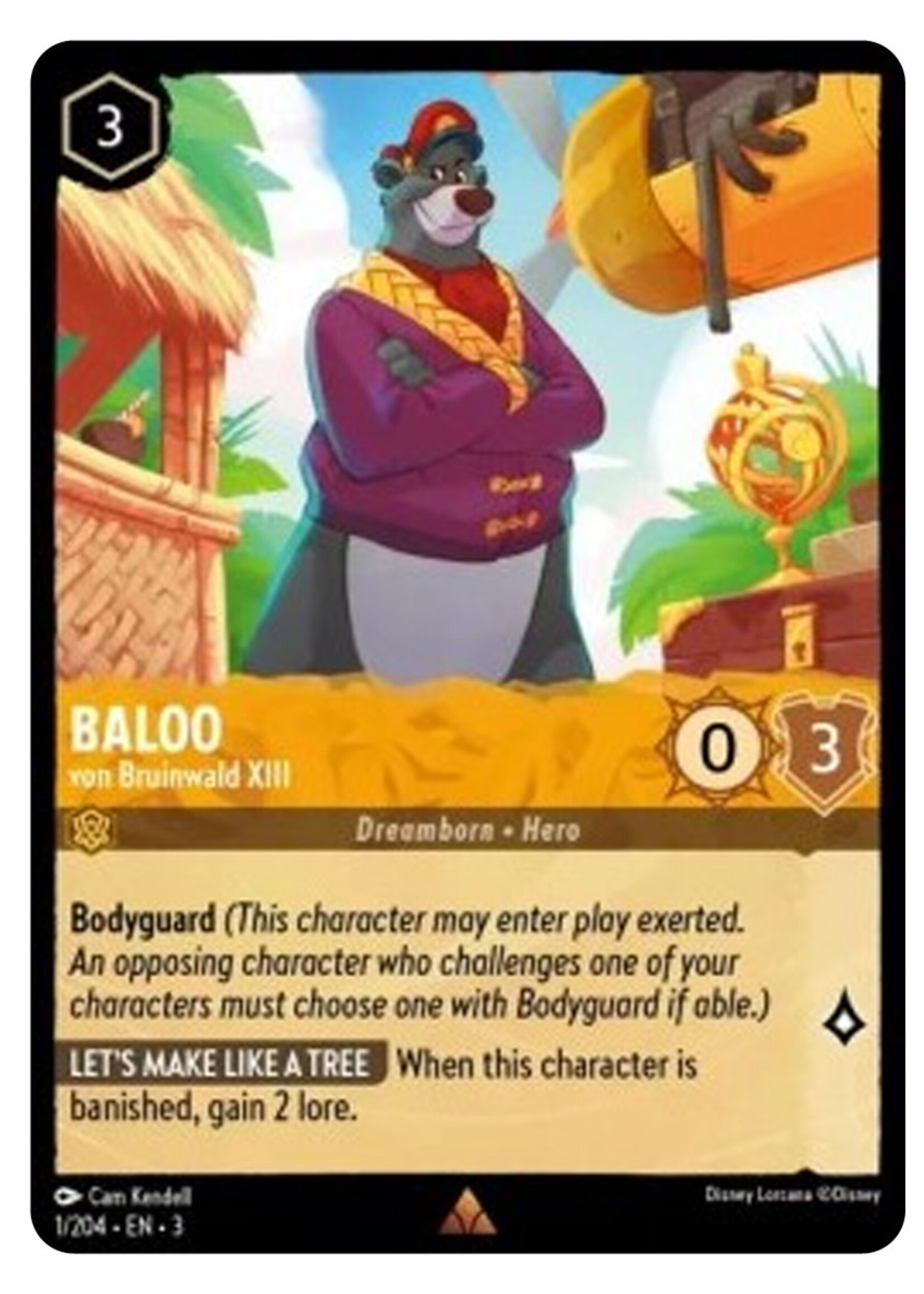 Baloo Von Bruinwald XIII 1 (3INK)