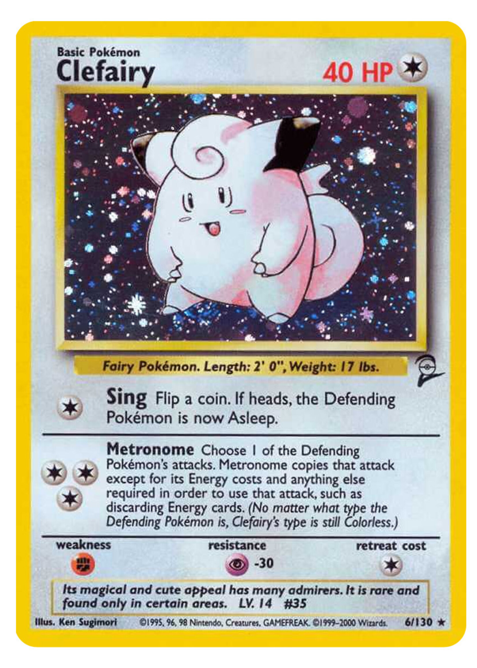 Clefairy 6 (BS2): excellent