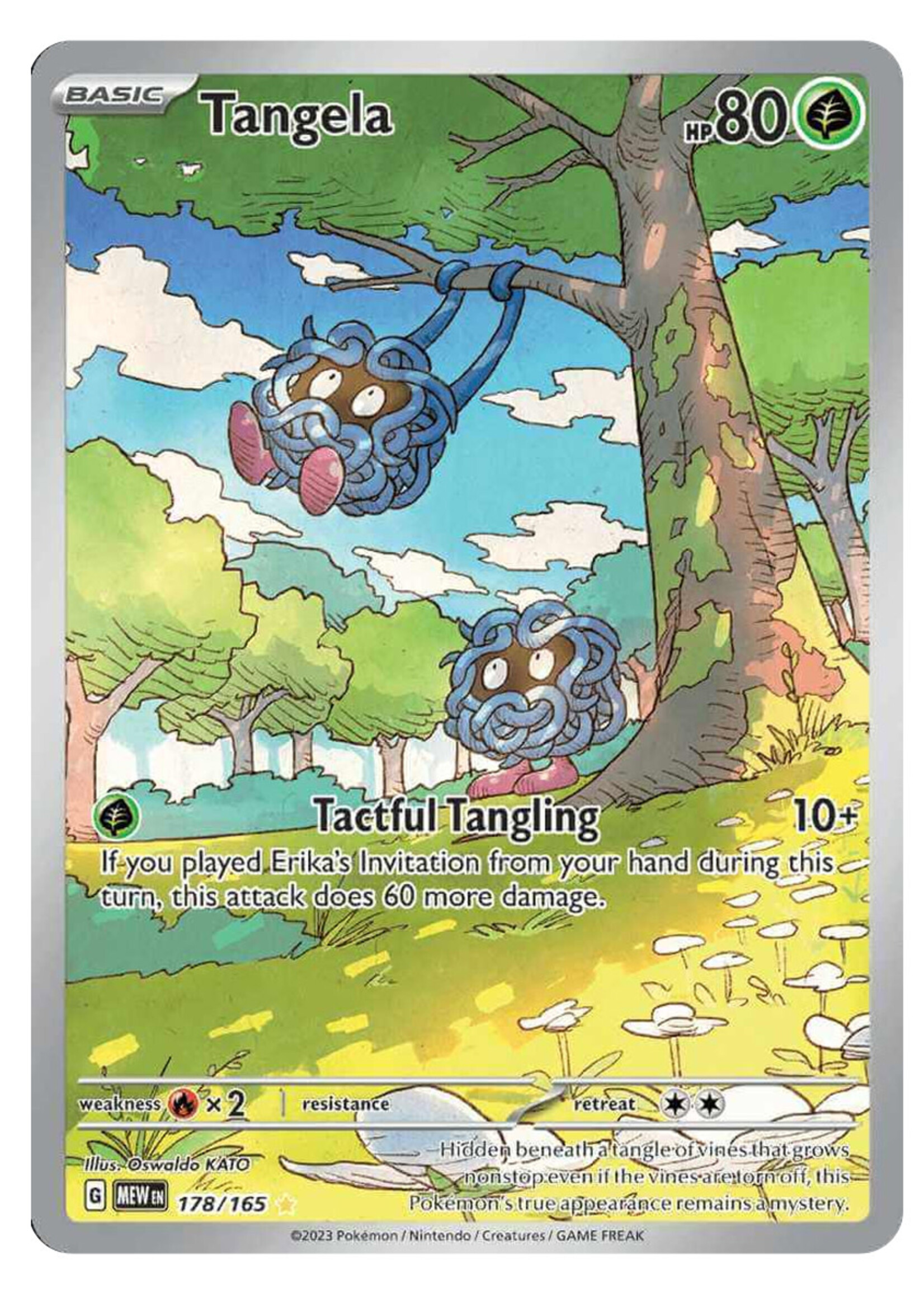 Tangela 178 (MEW): near mint