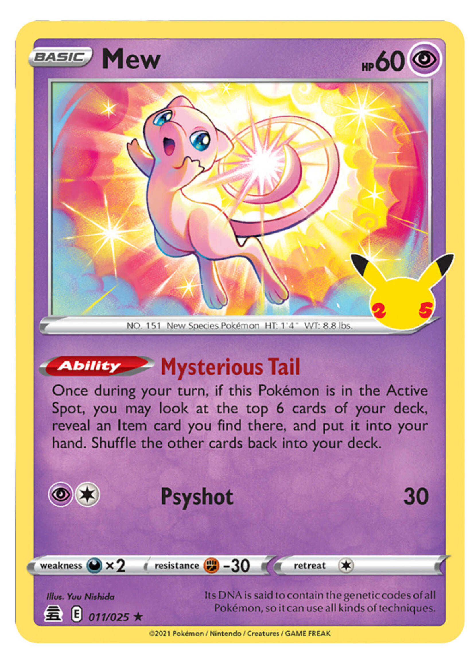 Mew 11 (CEL): near mint