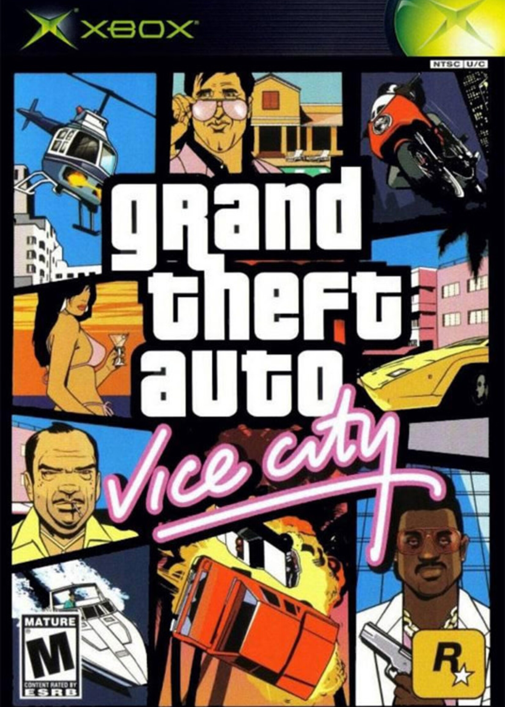GTA Grand Theft Auto Vice City Xbox