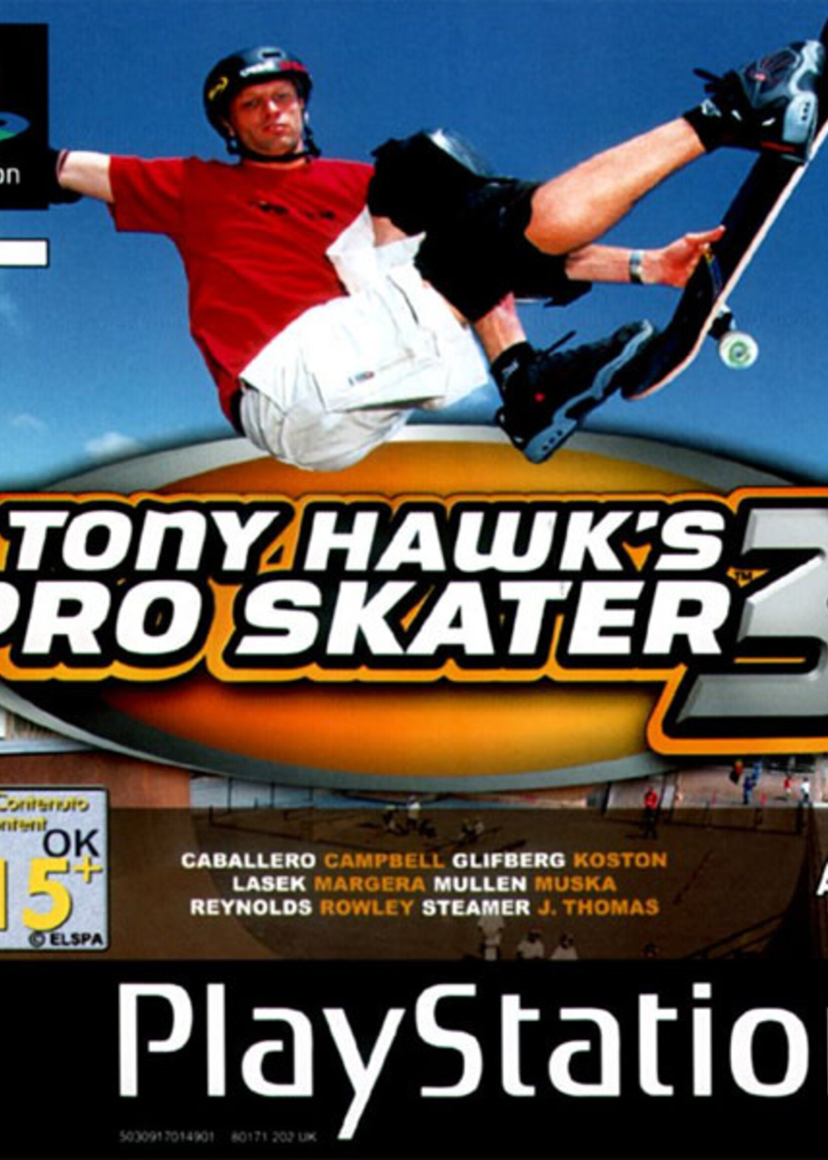 Tony Hawk's Pro Skater 3 ( Duitse versie ) PS1