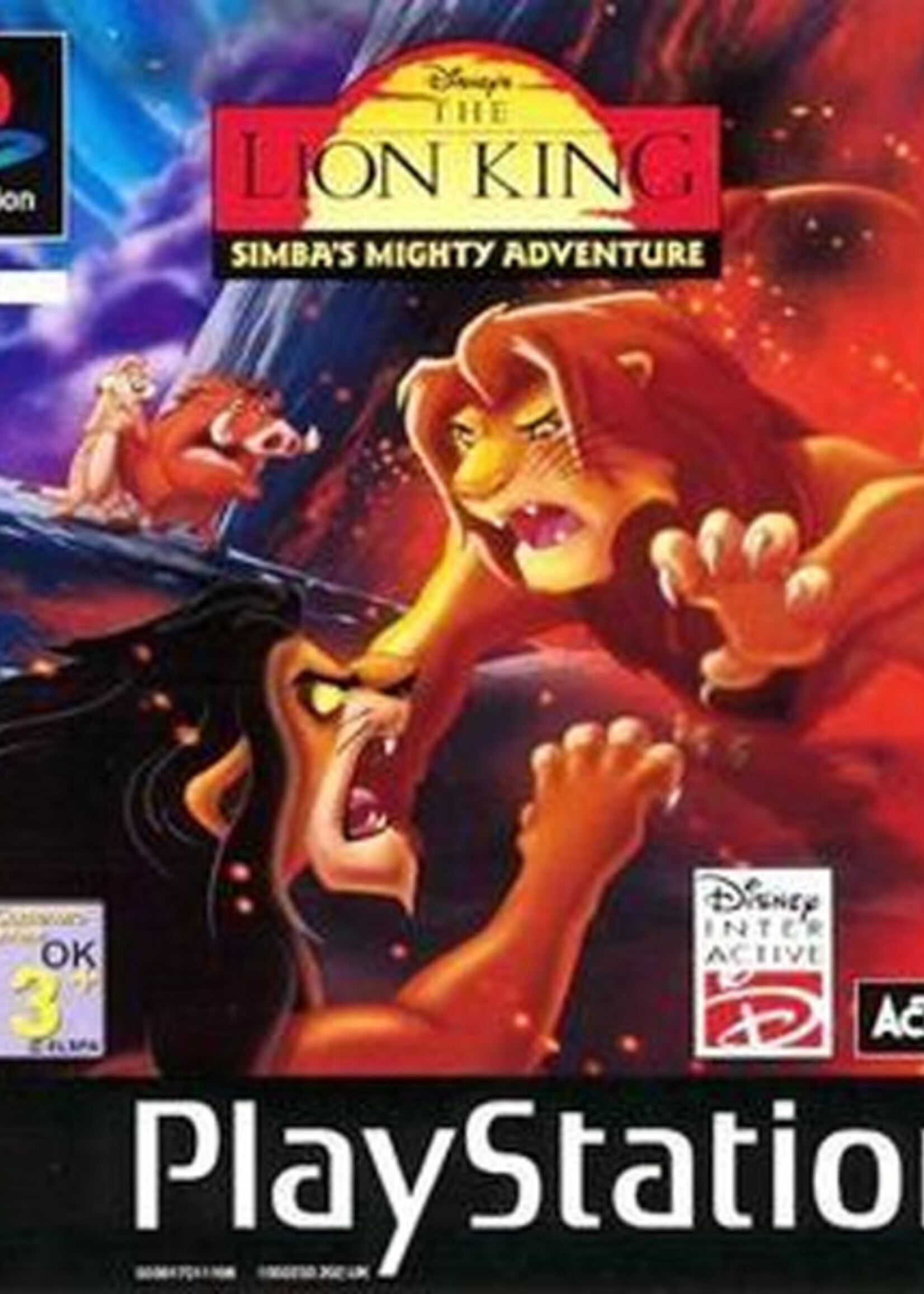 Disney's De Leeuwenkoning Simba's Machtige Avonturen PS1