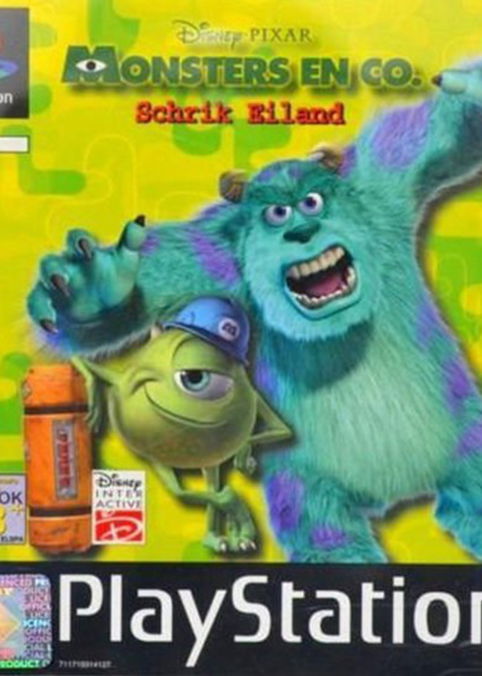 Monsters En Co. Schrik Eiland PS1
