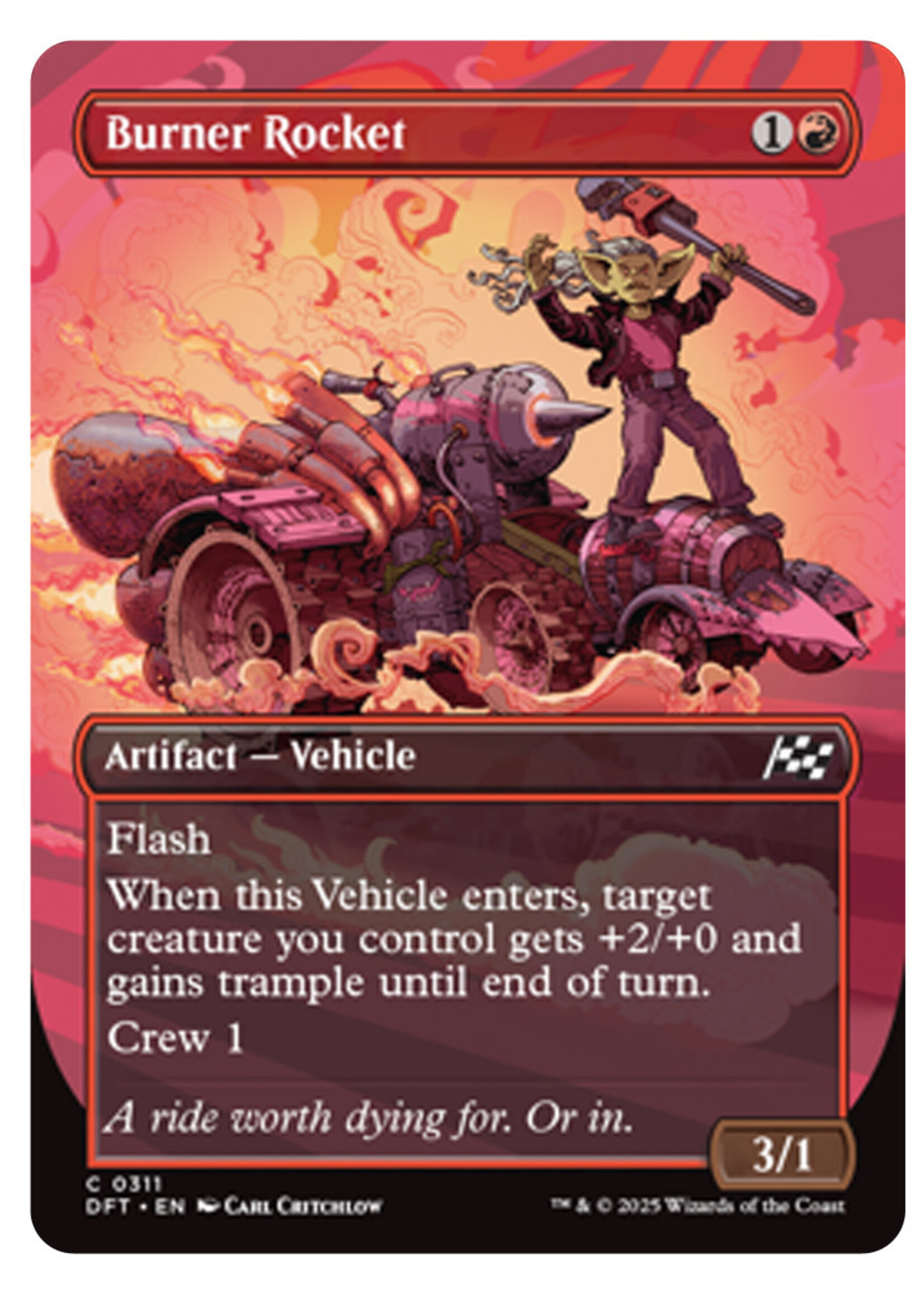 Burner Rocket 311 (DFT)