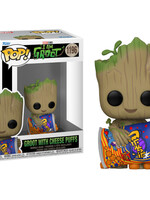 Marvel Funko Pop N° 1196 Groot With Cheese Puffs