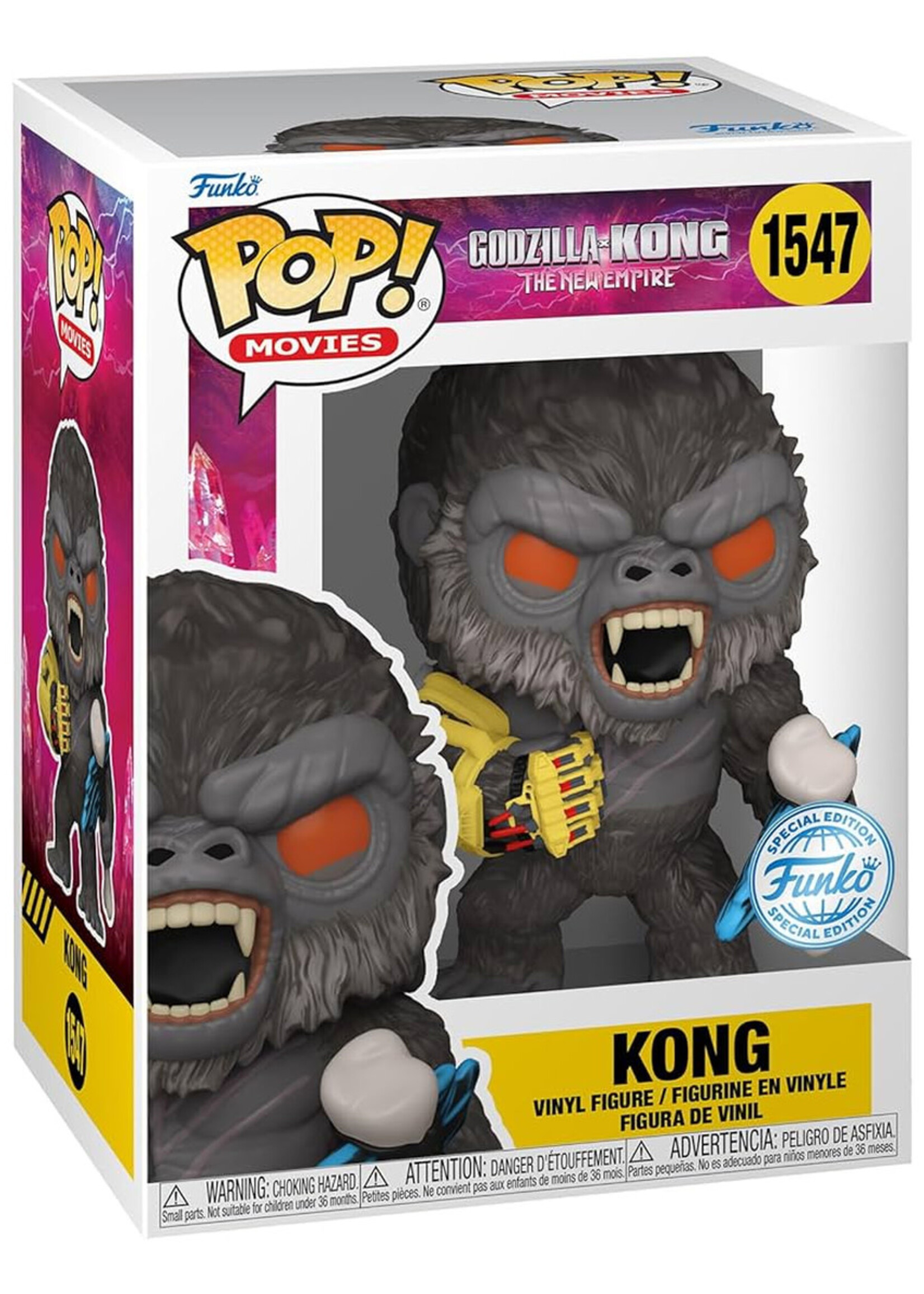 Godzilla X Kong The New Empire Funko Pop N° 1547 Kong