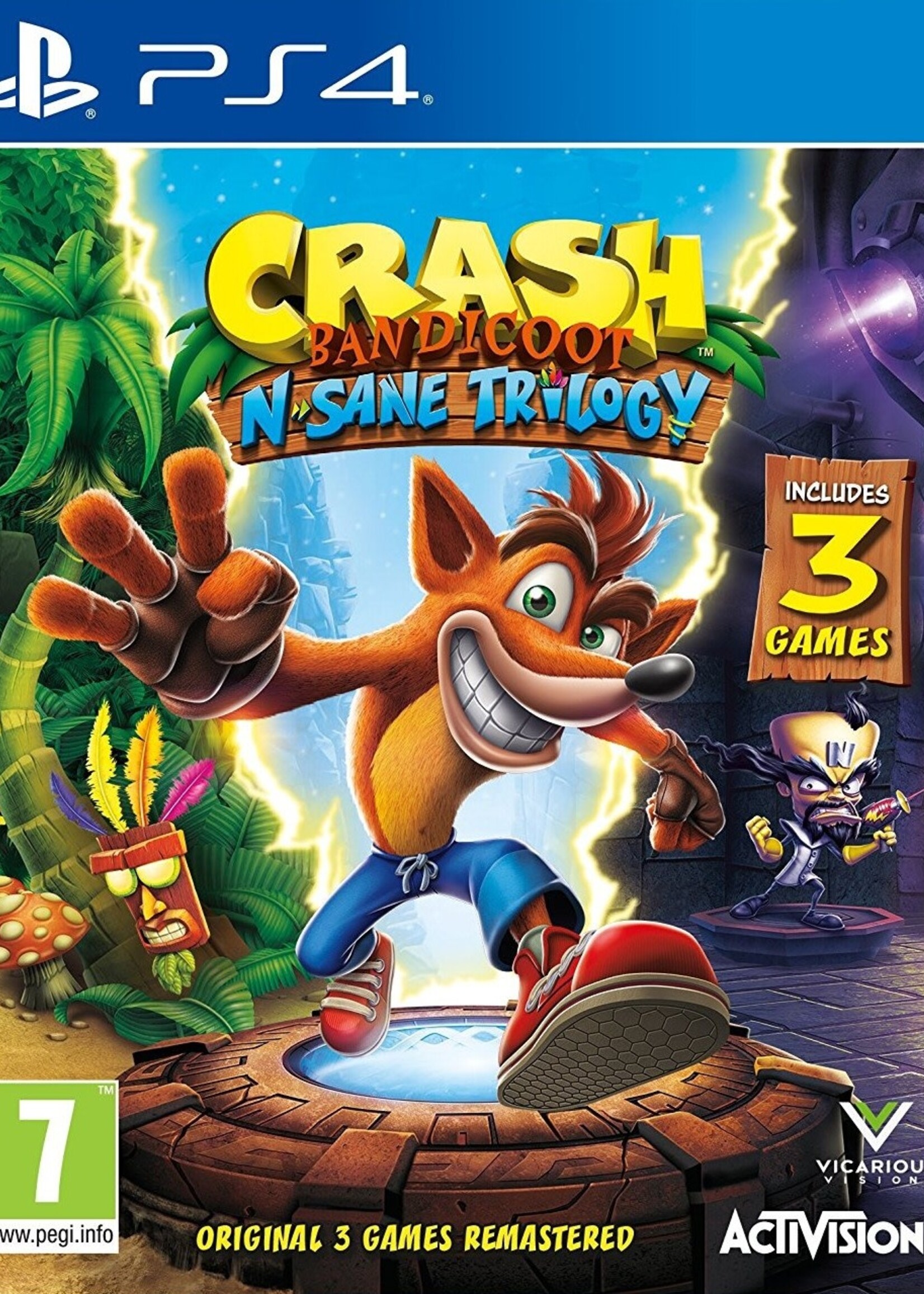 Crash Bandicoot N Sane Trilogy  PS4