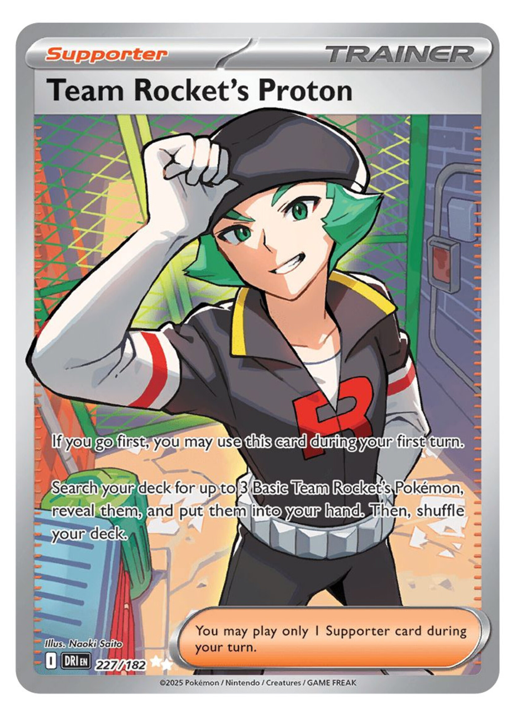 Team Rocket's Proton 227 (DRI): near mint