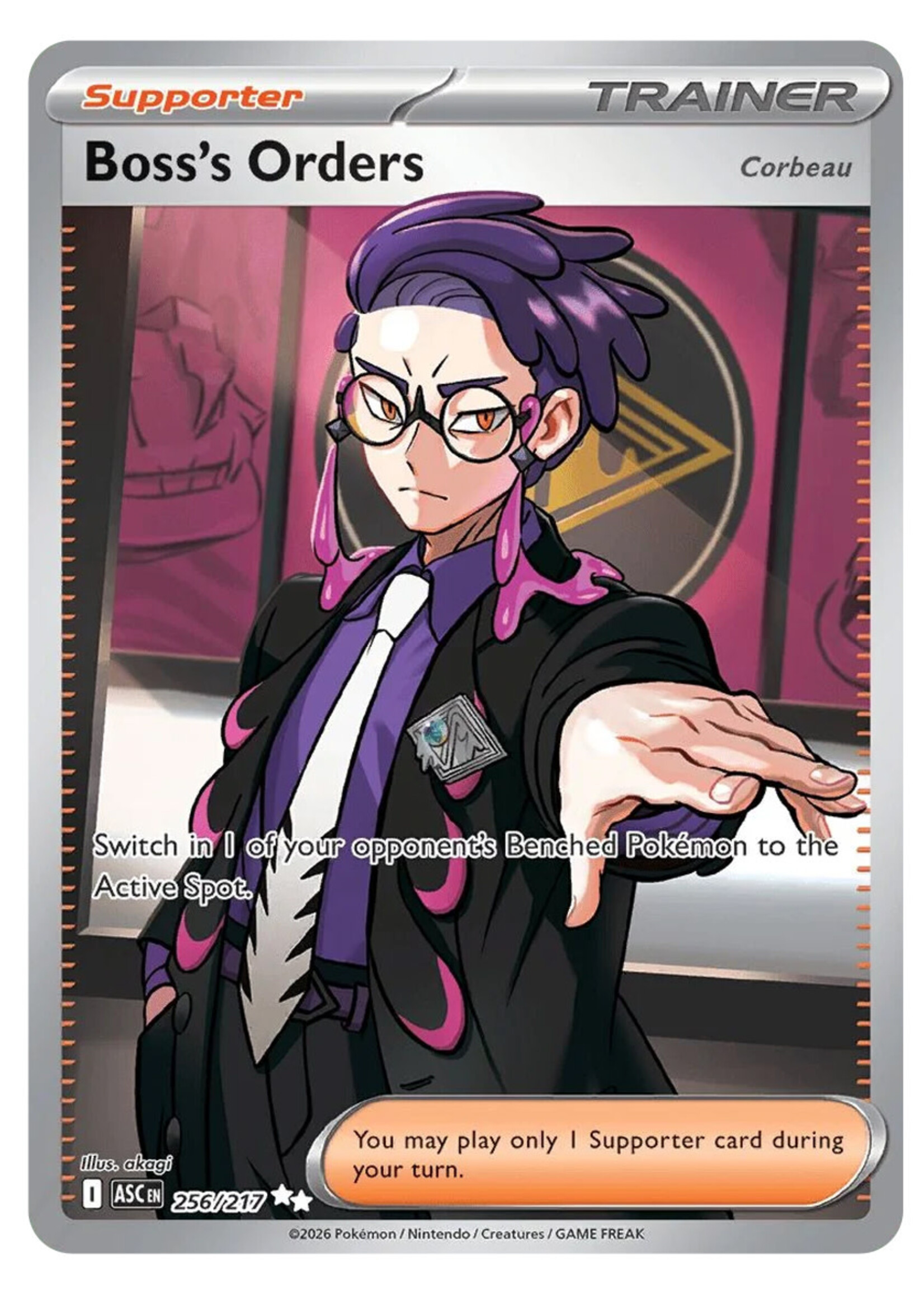 Boss's Orders 256 (ASC): near mint