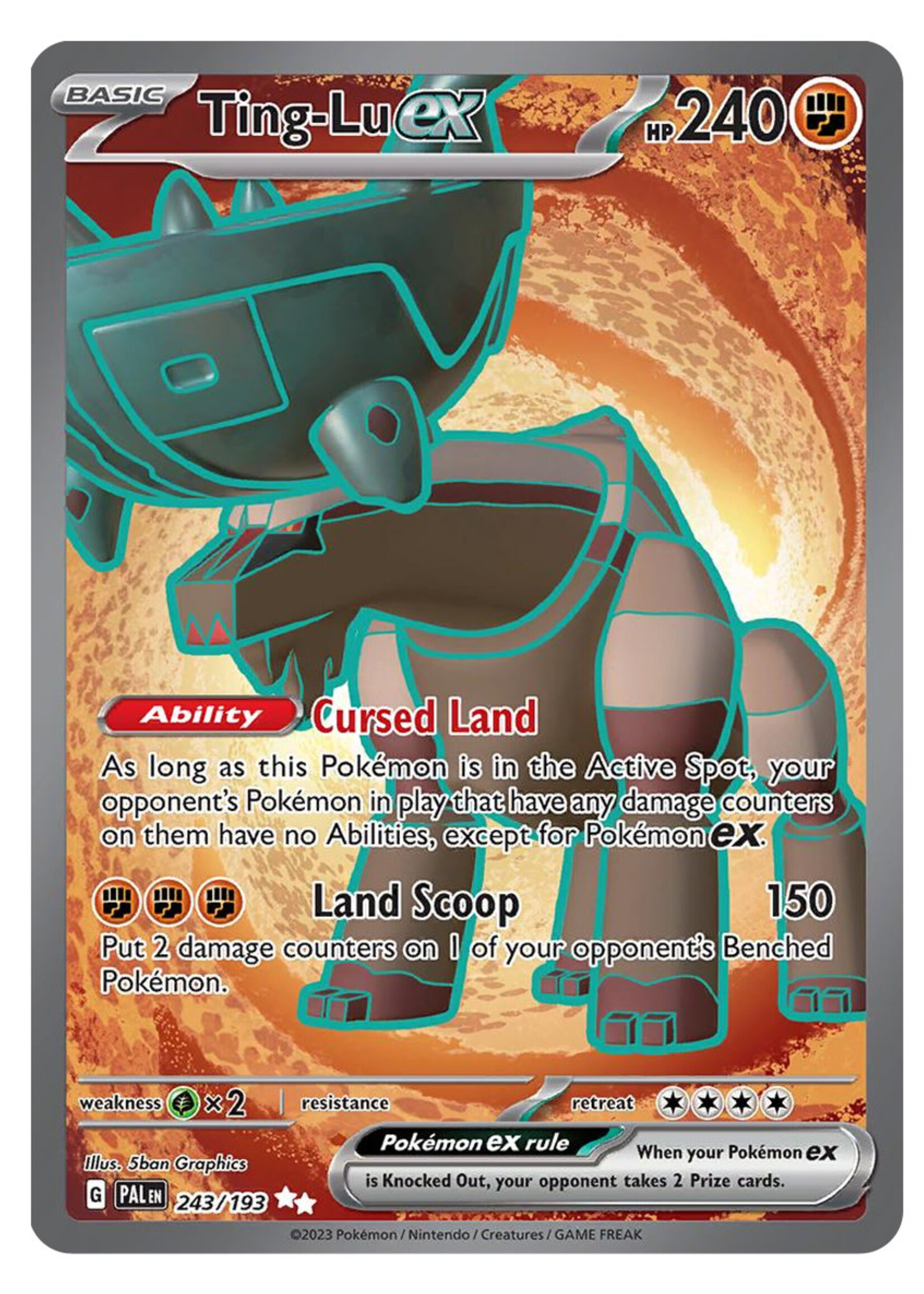 Ting-Lu Ex 243 (PAL): near mint