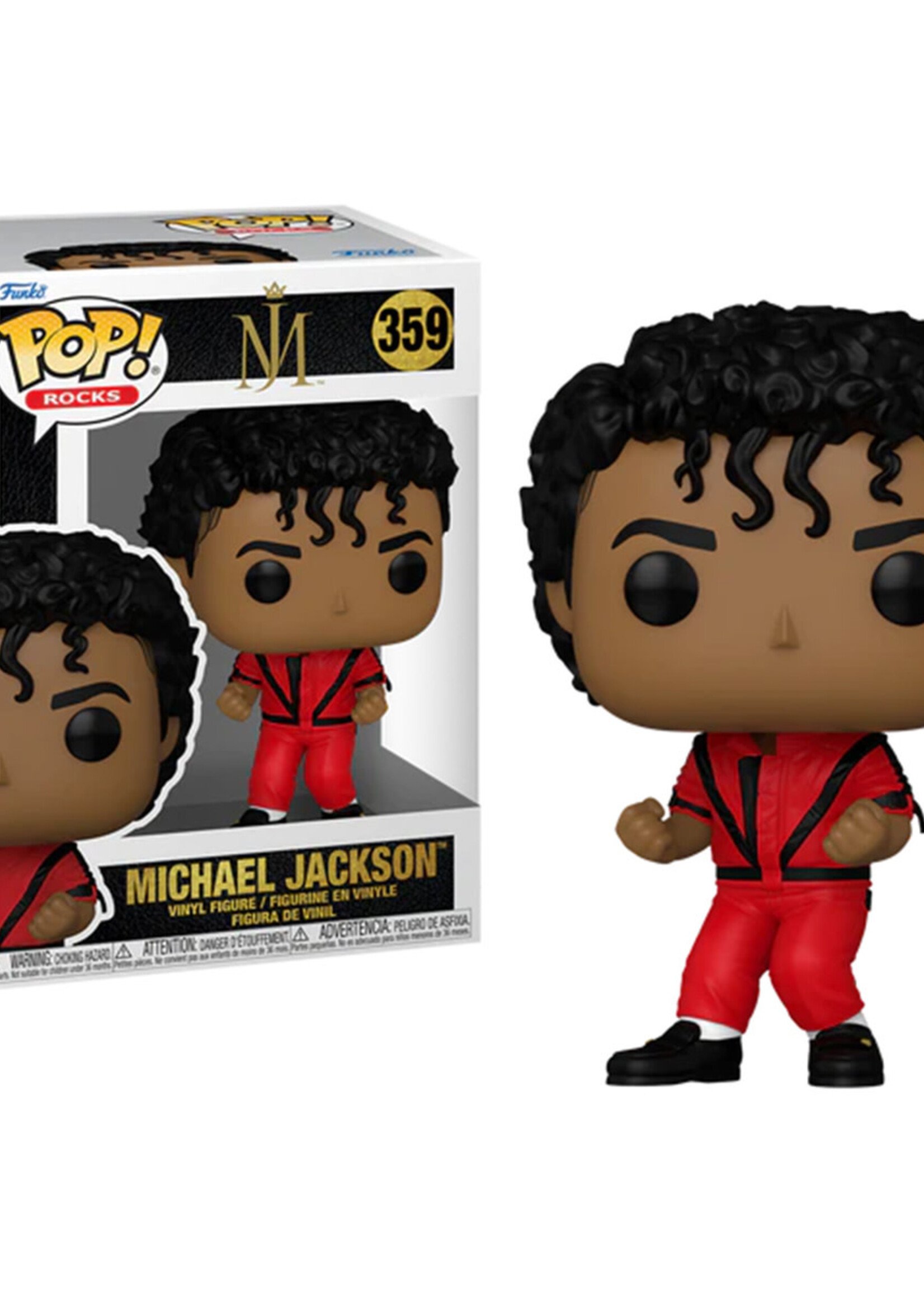 Michael Jackson Funko Pop Rocks N° 359 Thriller