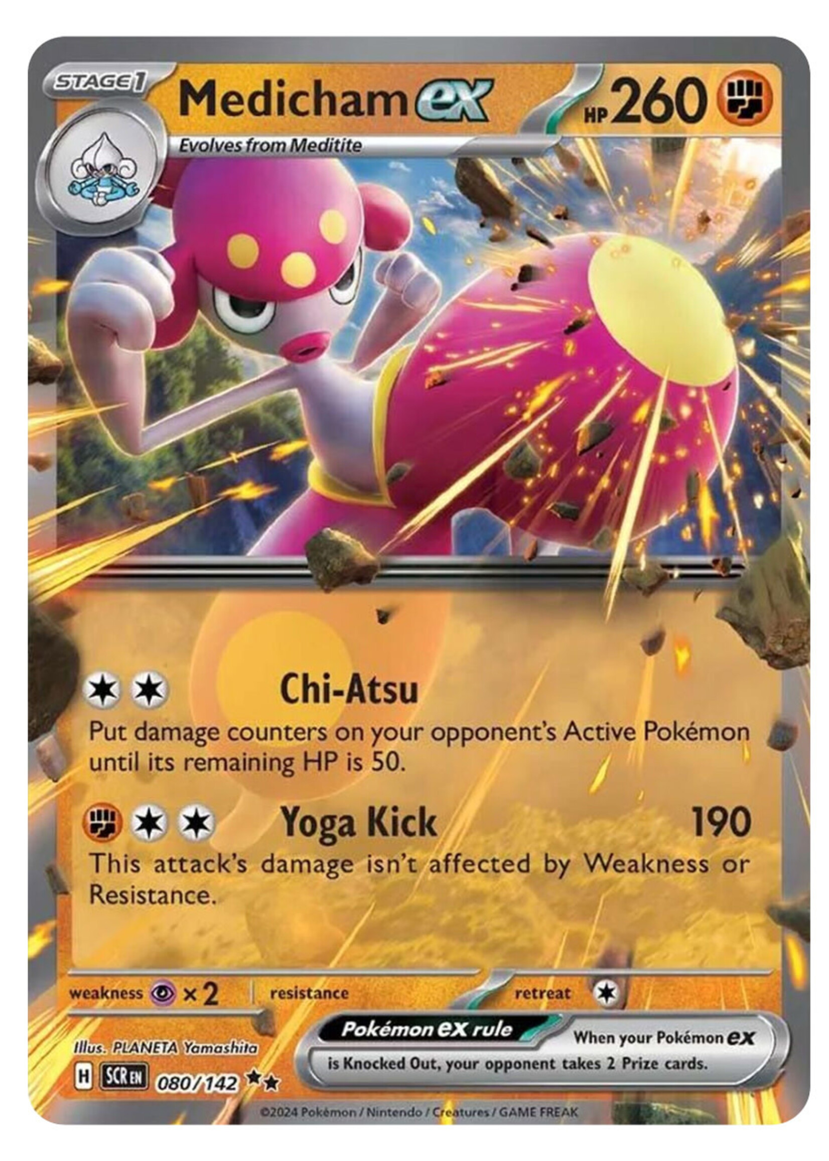 Medicham Ex 80 (SCR): near mint