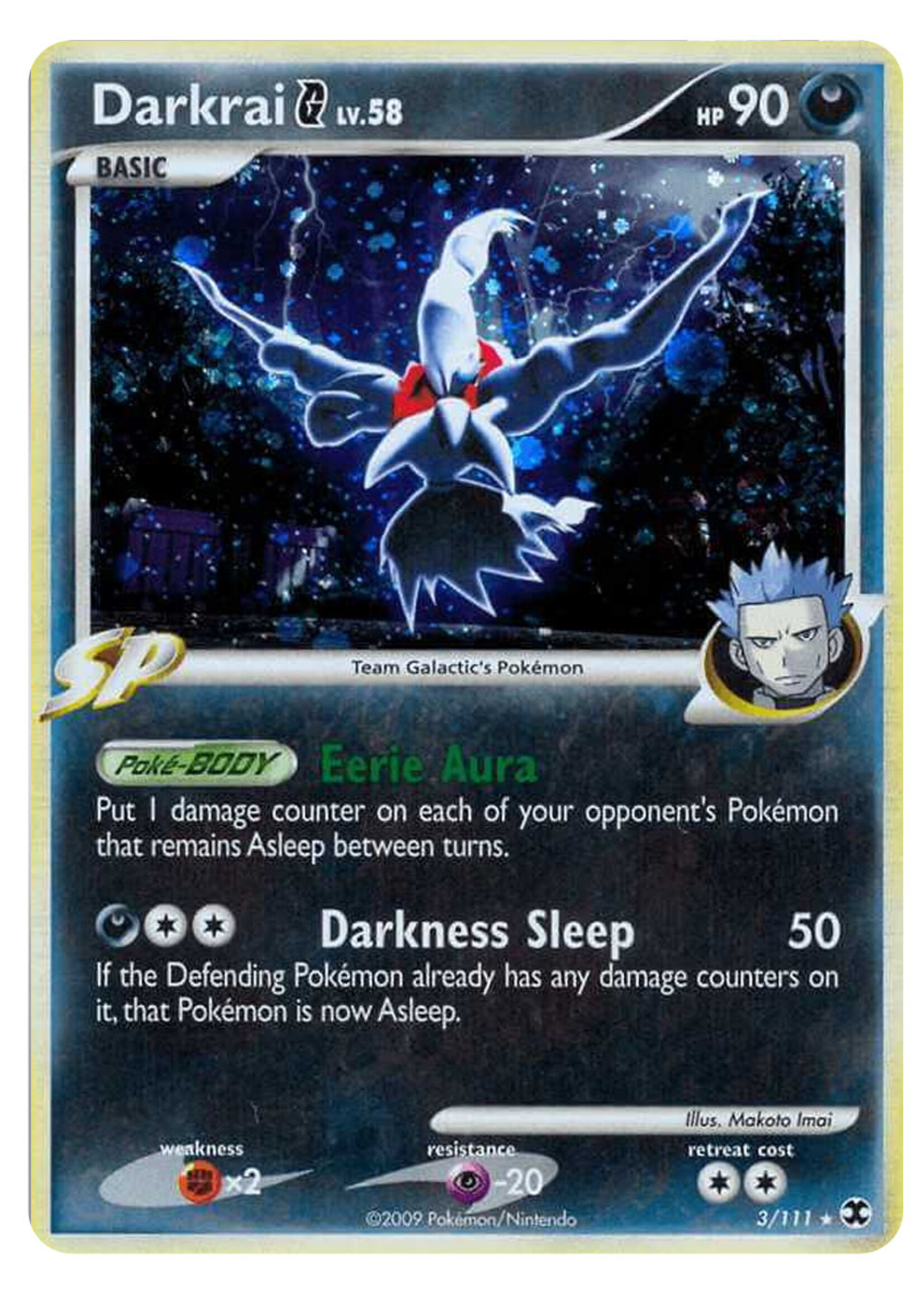 Darkrai [G] Lv.58 3 (RR): played