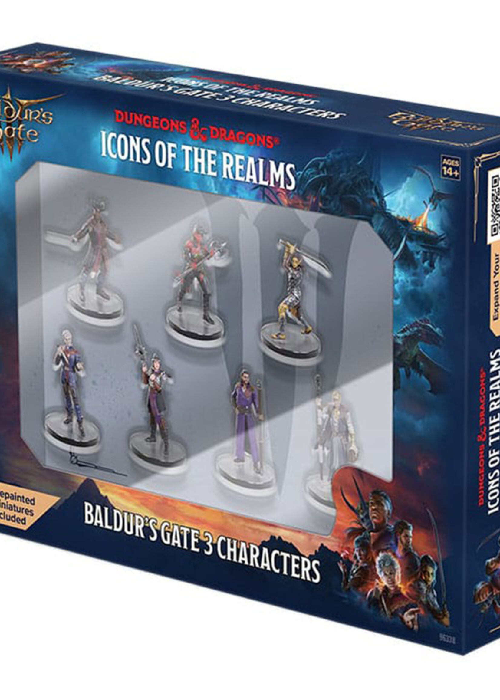 D&D Icons of the Realms Gate 3 Character Boxed Set