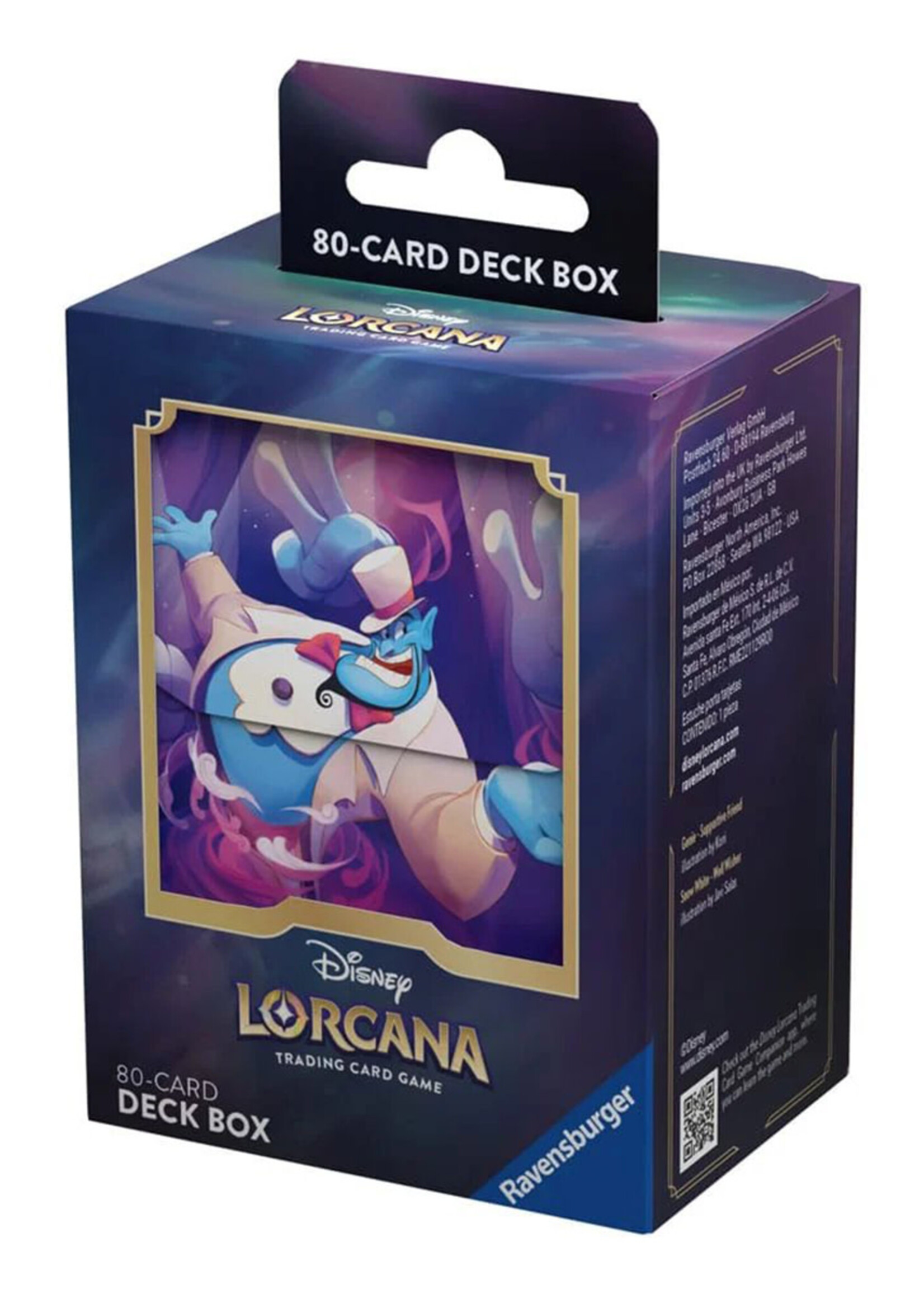 Disney Lorcana Deck Box Genie