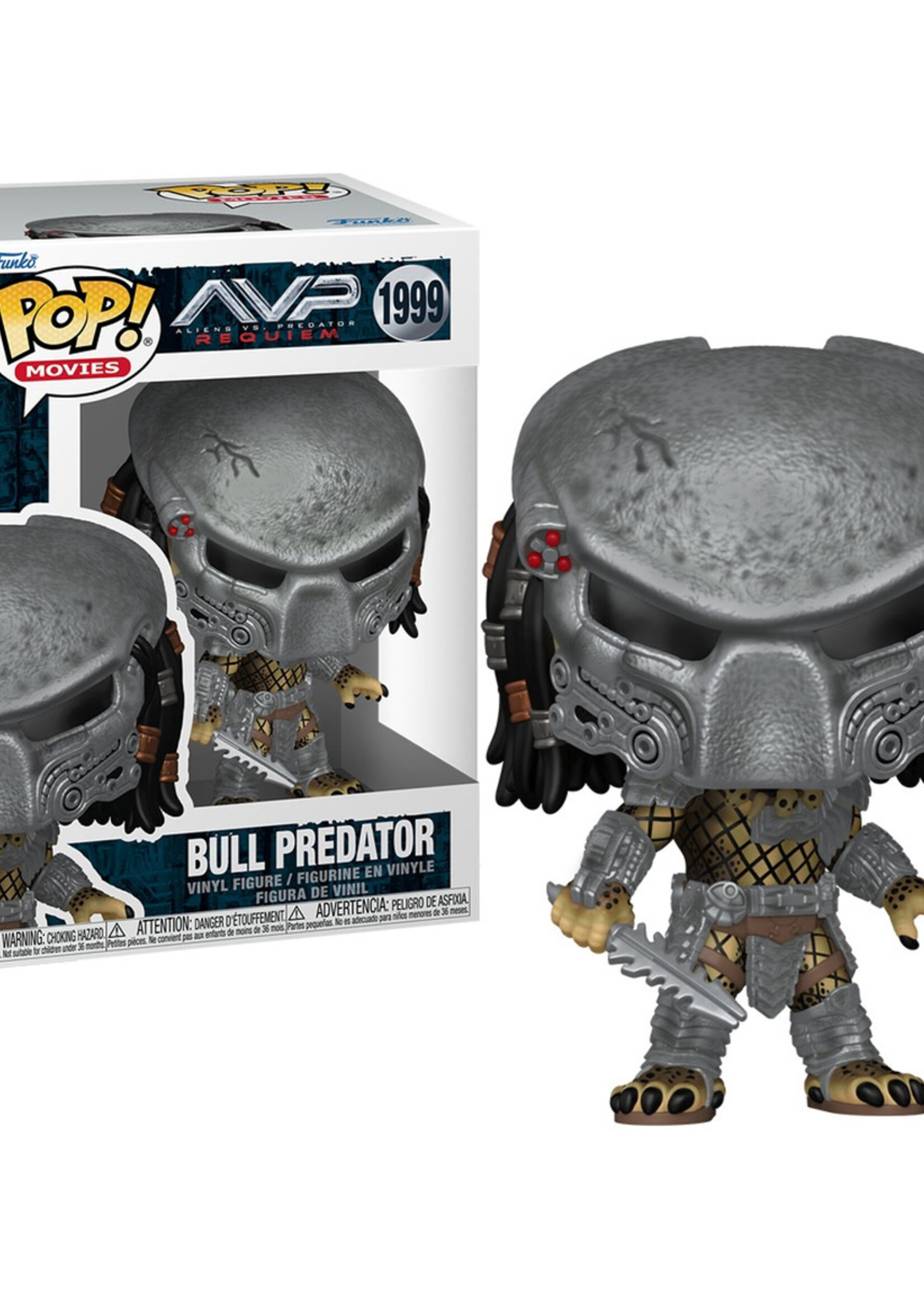 AVP Alien Vs Predator Requiem Funko Pop Movies N° 1999 Bull Predator