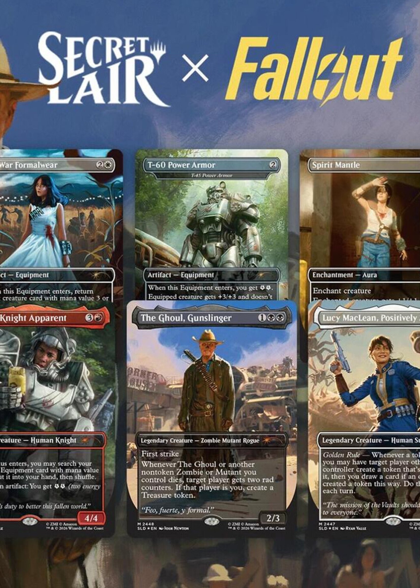 Magic Secret Lair x Fallout Beyond Vault 33