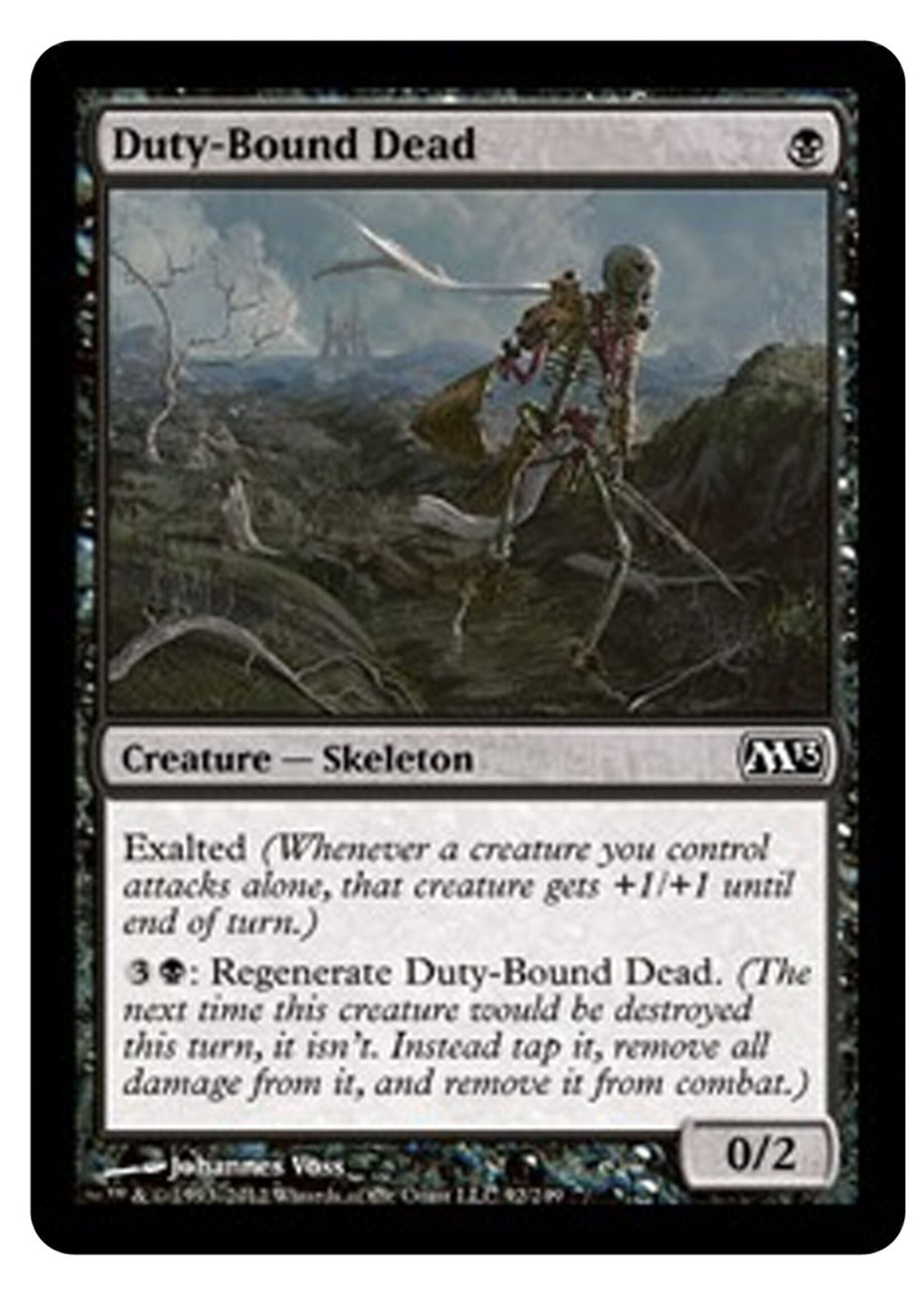 Duty-Bound Dead 92 (M13) Foil