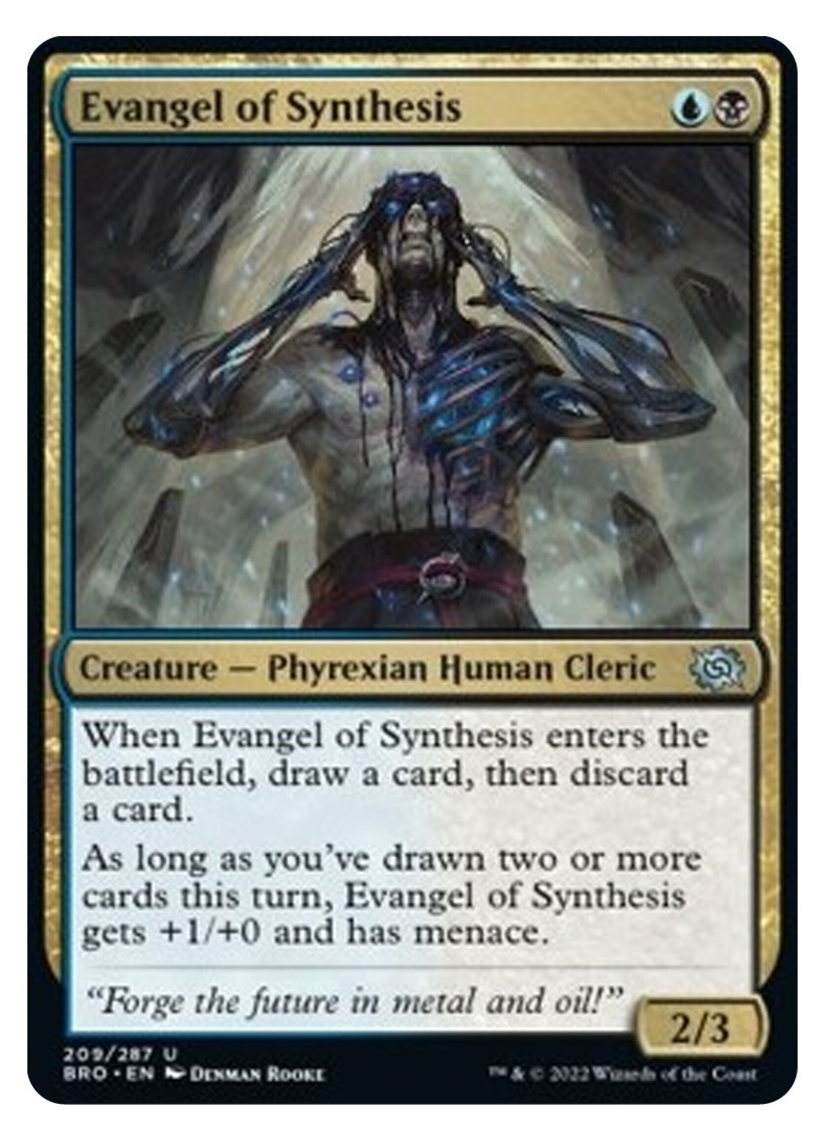Evangel of Synthesis 209 (BRO)  Foil