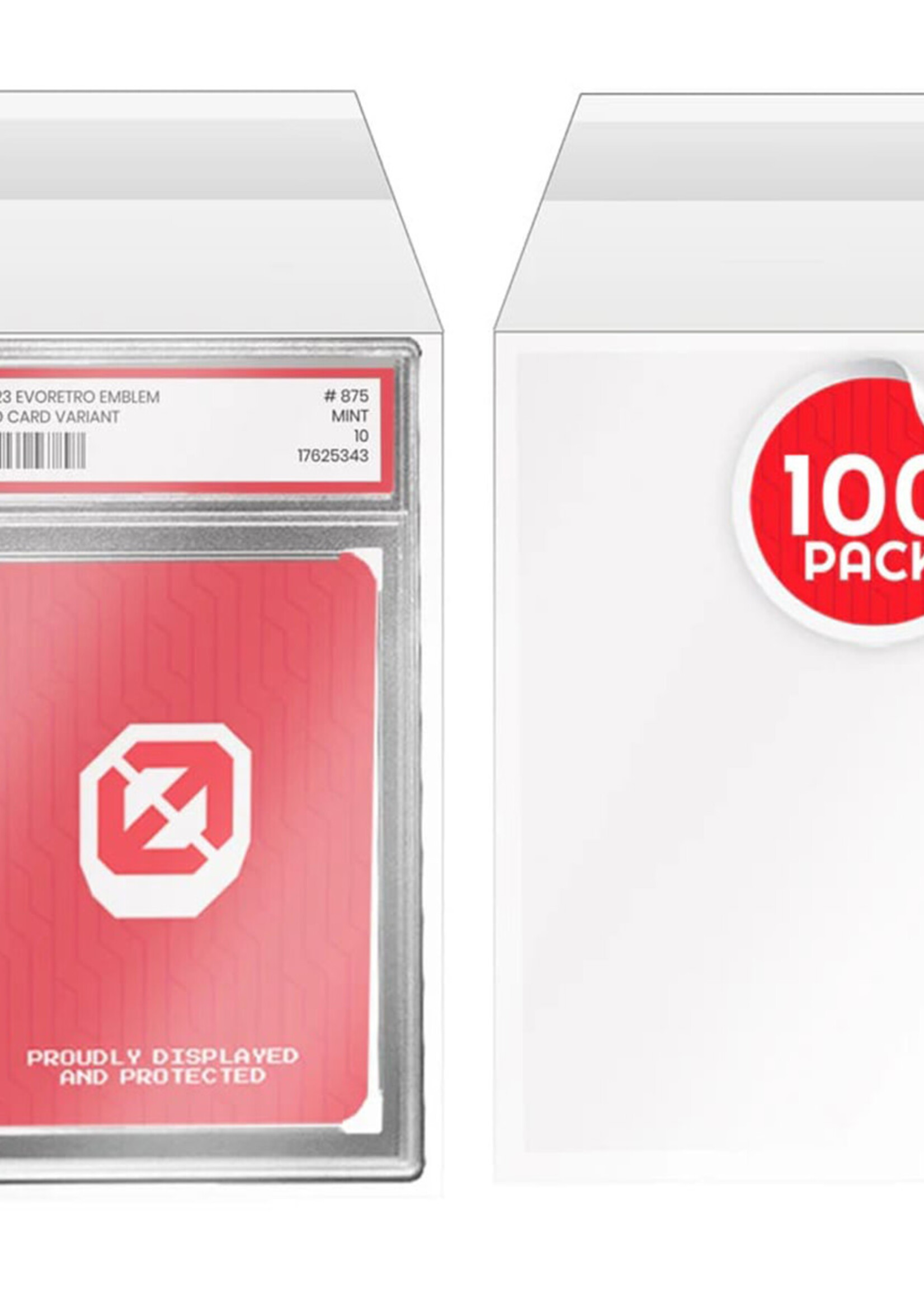 Evoretro Sleeves For PSA Graded Card 100pc