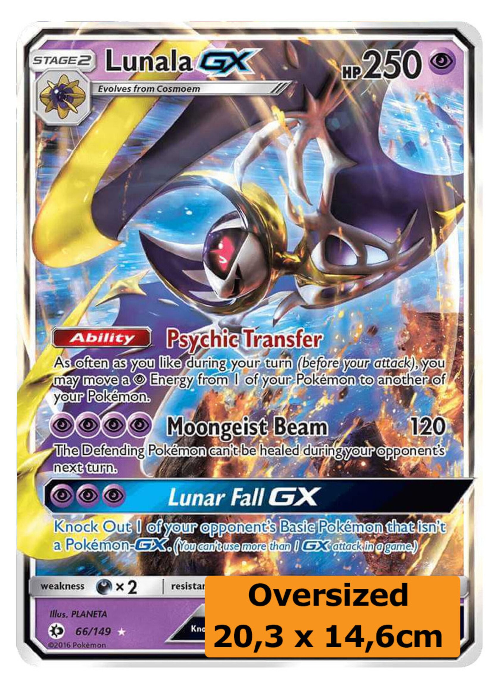 Lunala GX 66 (SUM): light played